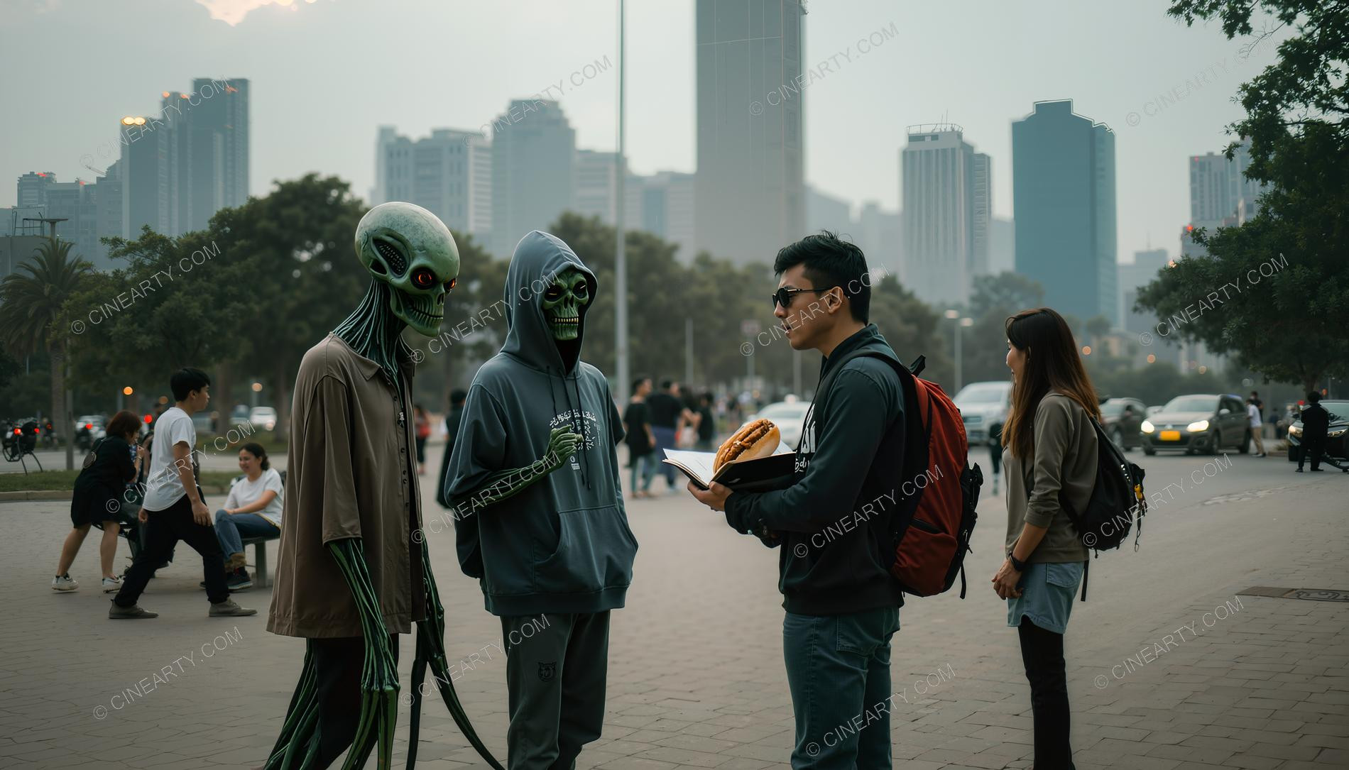 Aliens Assimilated into Society 46098