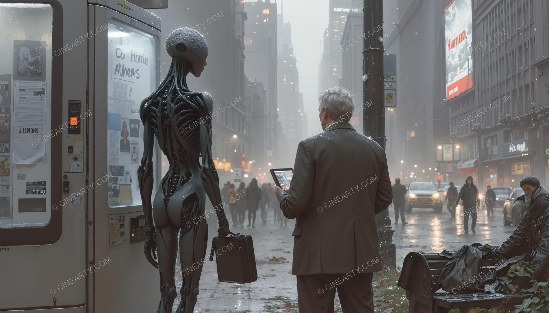 Aliens Assimilated into Society 96412