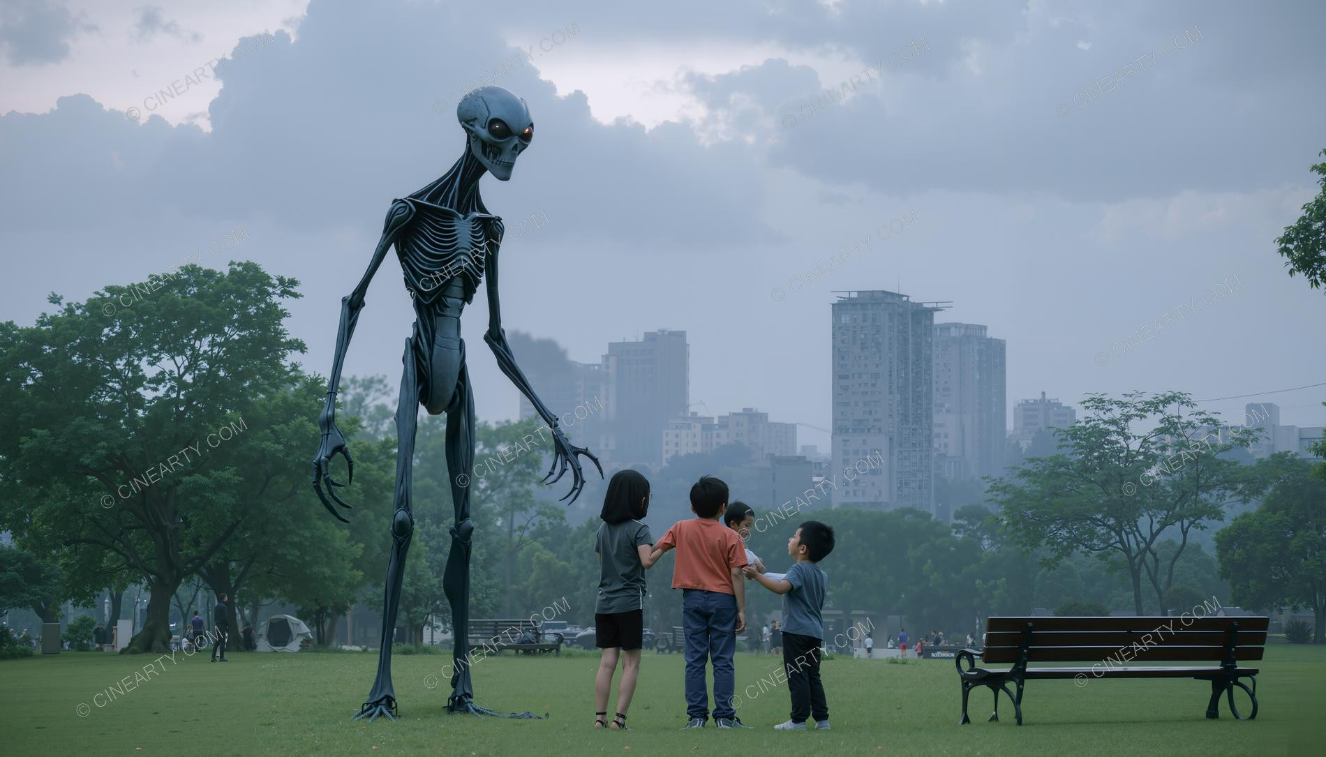 Aliens Assimilated into Society 45580
