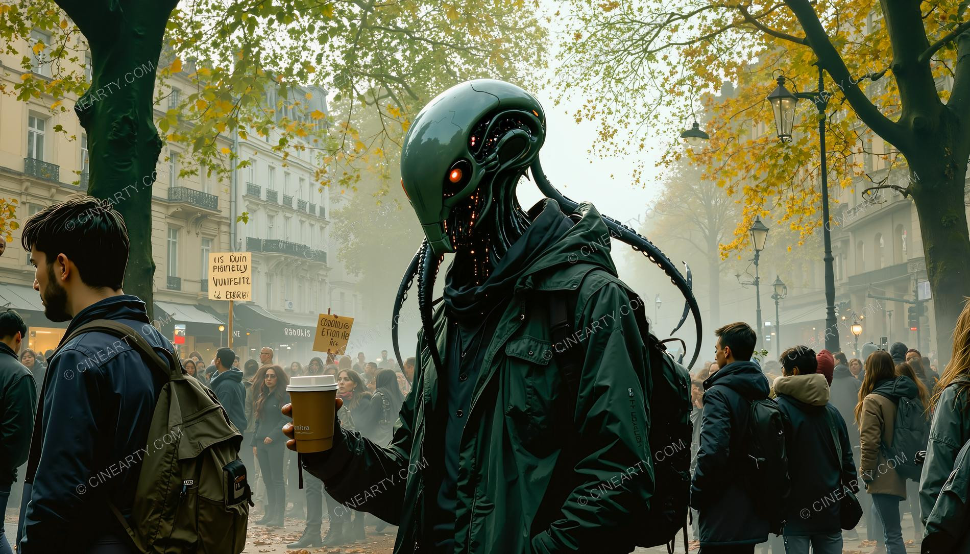 Aliens Assimilated into Society 42312