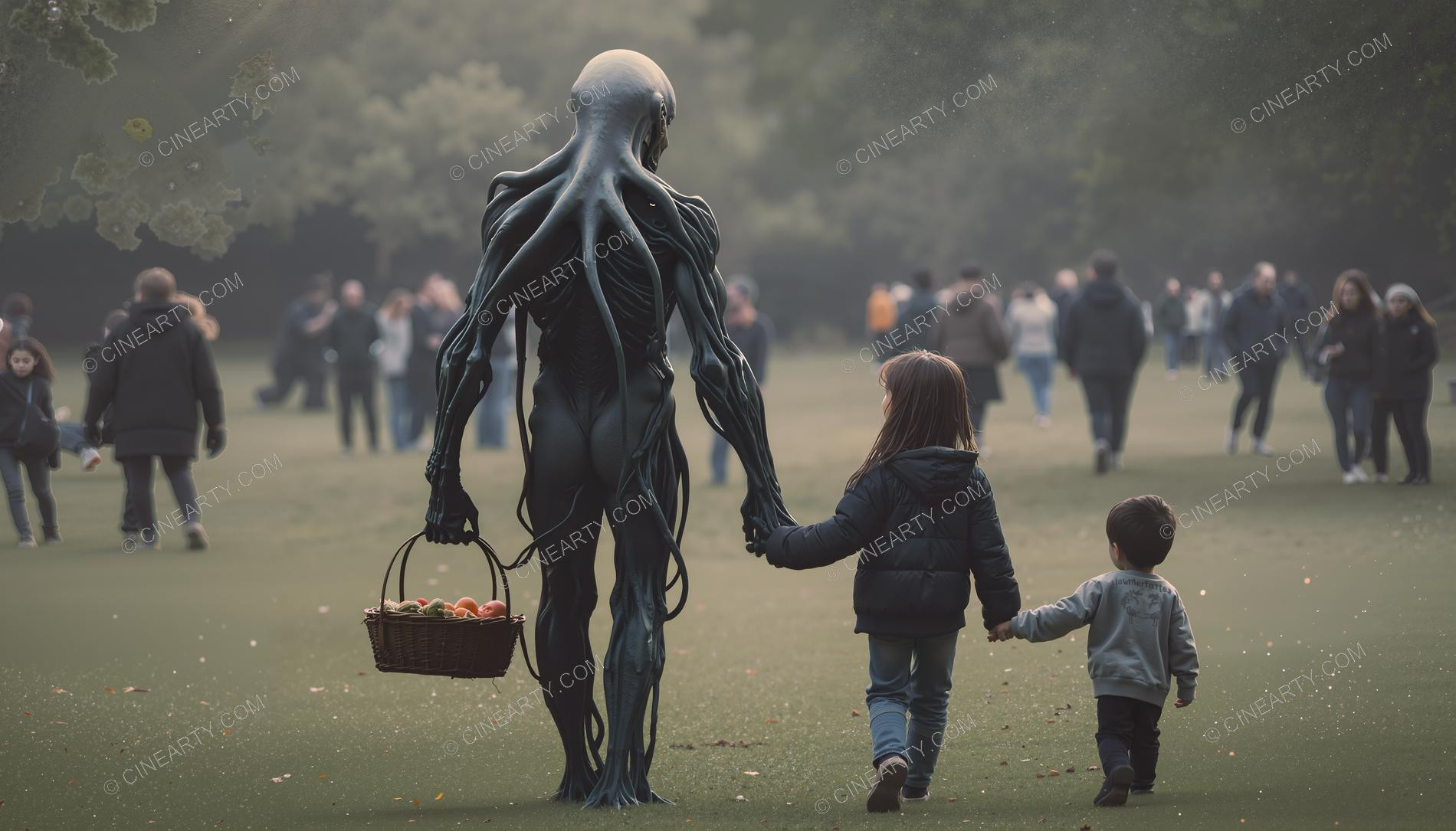 Aliens Assimilated into Society 58686