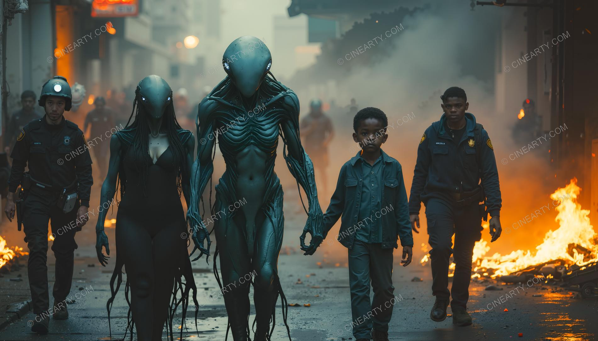 Aliens Assimilated into Society 24355