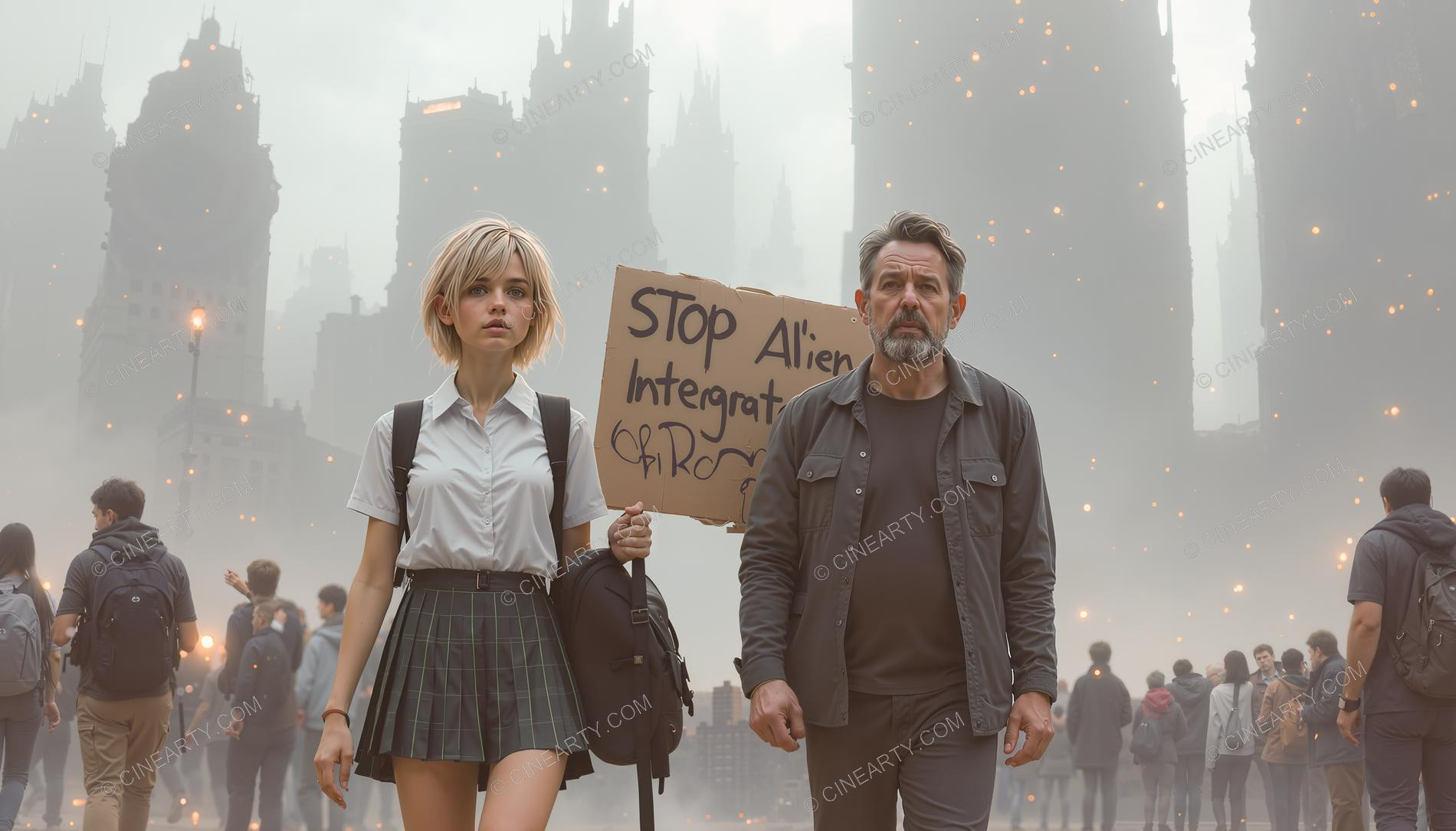 Aliens Assimilated into Society 89353