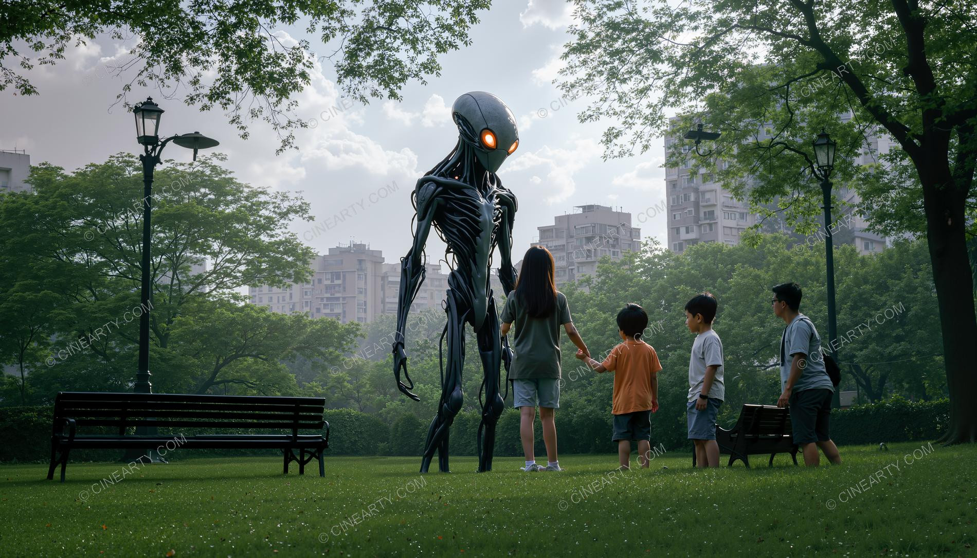 Aliens Assimilated into Society 83776