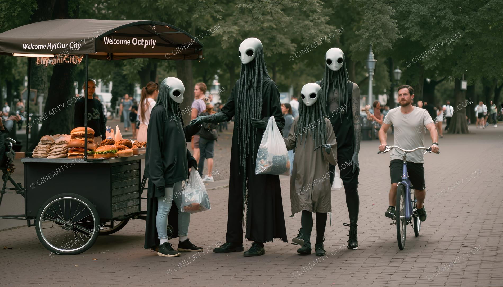 Aliens Assimilated into Society 82520