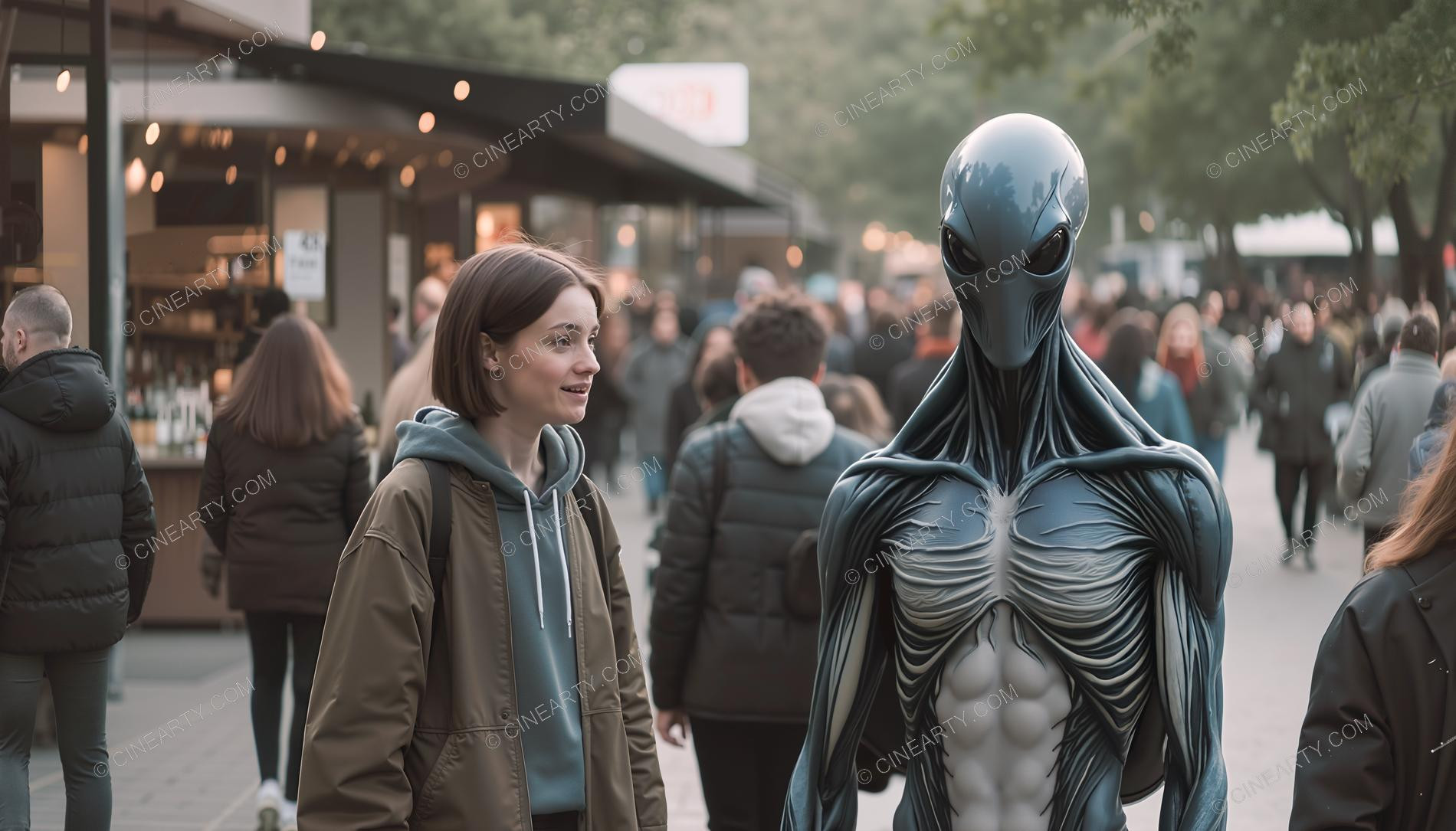 Aliens Assimilated into Society 13472