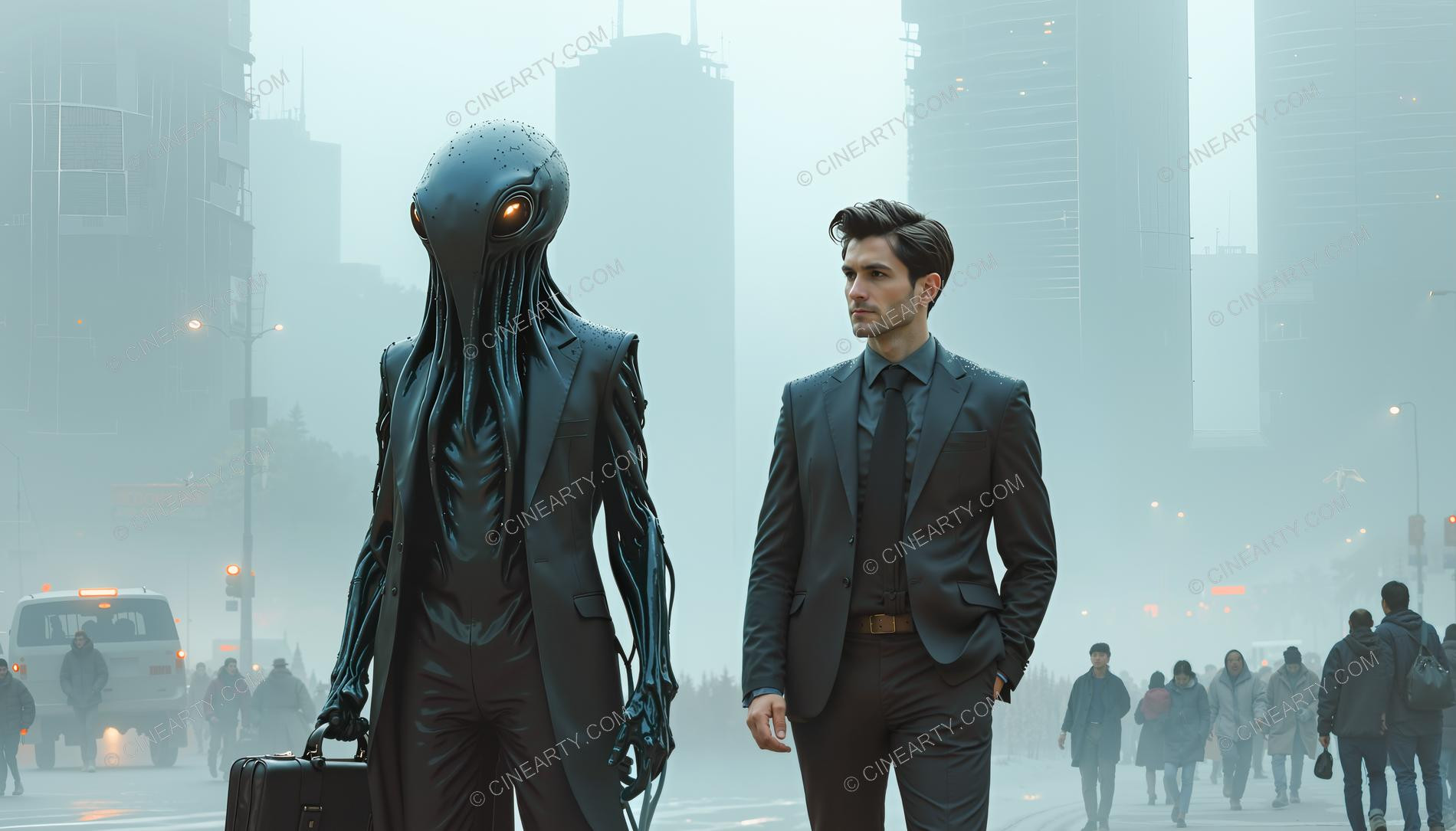 Aliens Assimilated into Society 32761