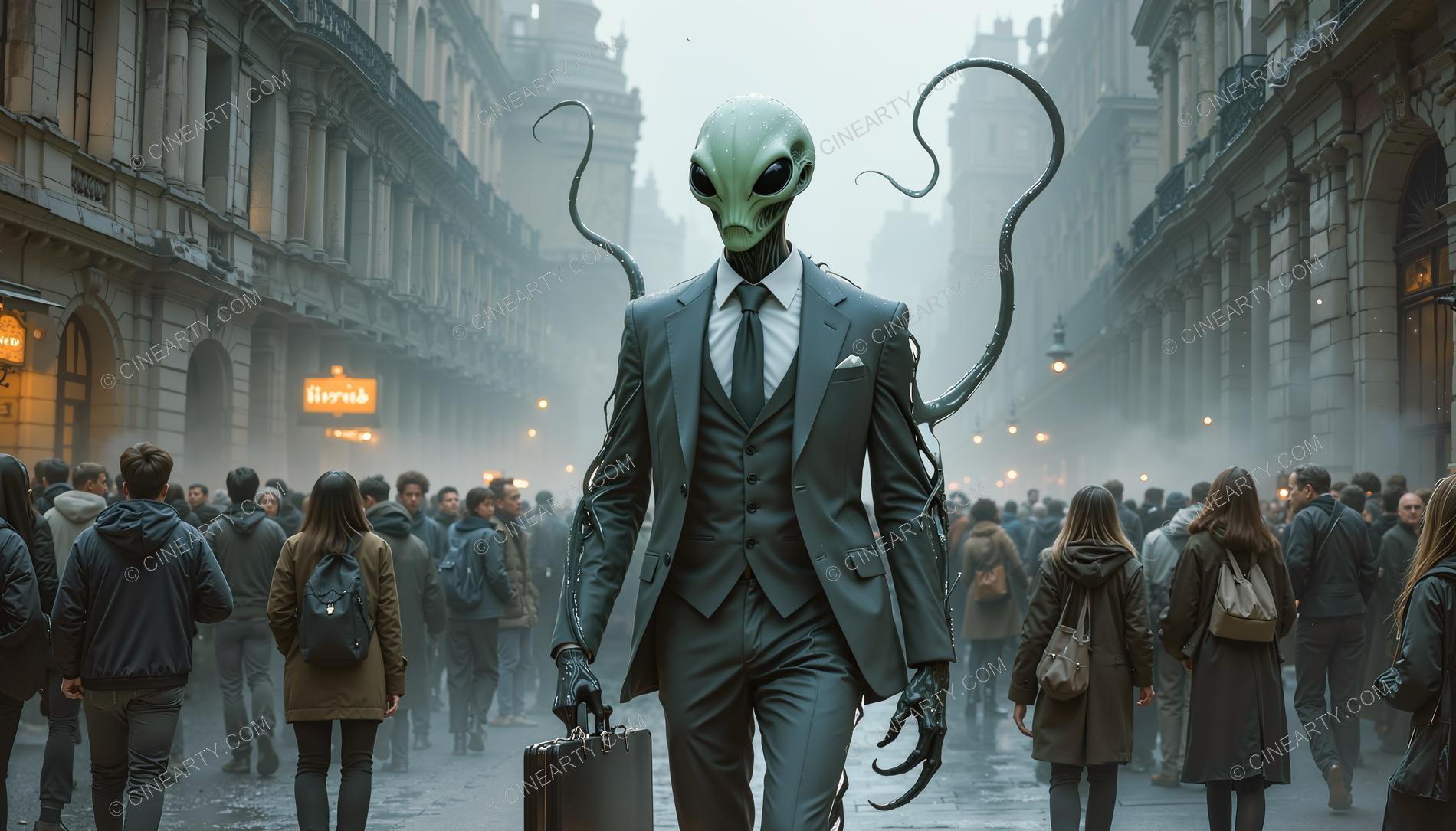 Aliens Assimilated into Society 79253