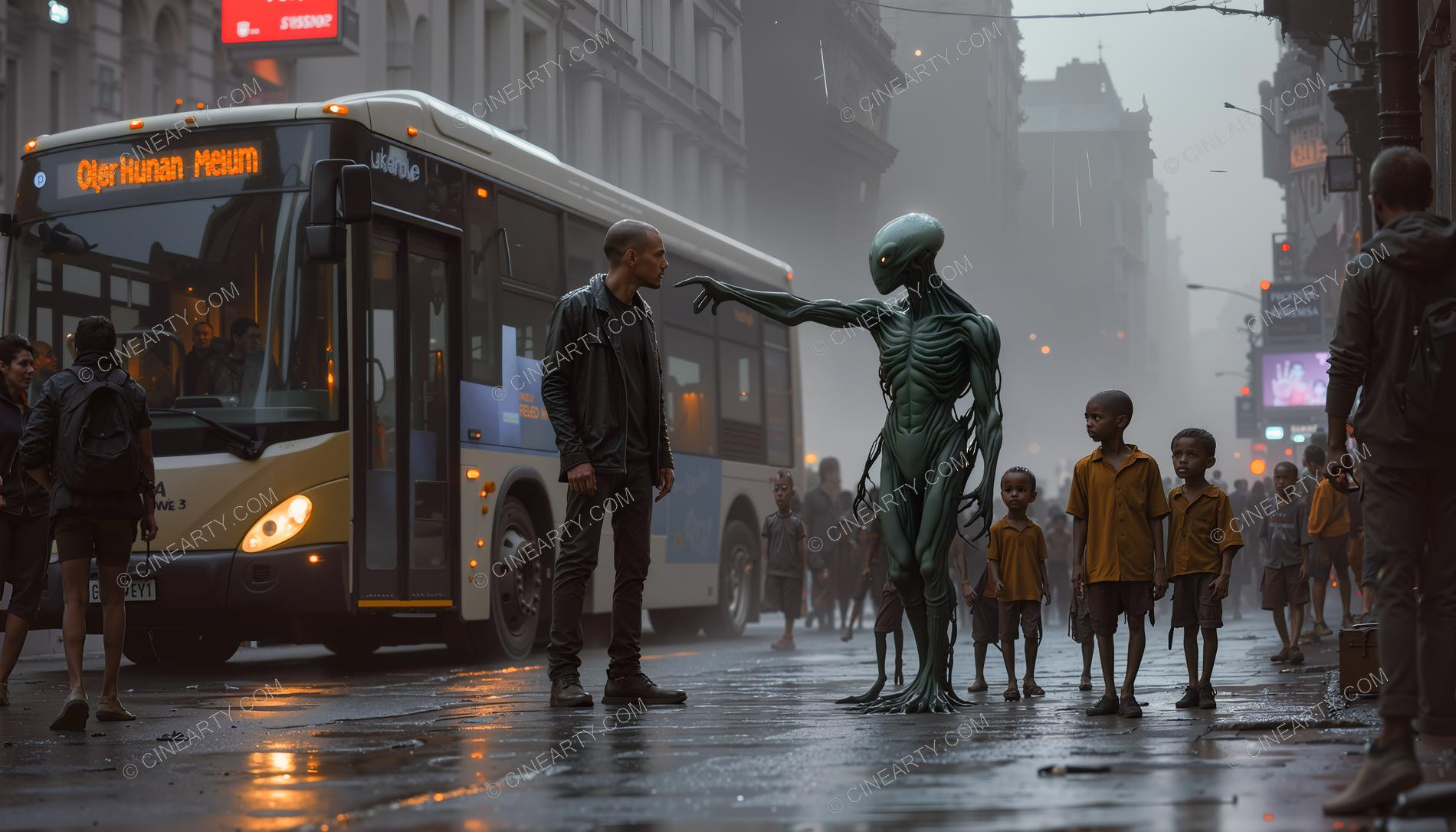 Aliens Assimilated into Society 47109