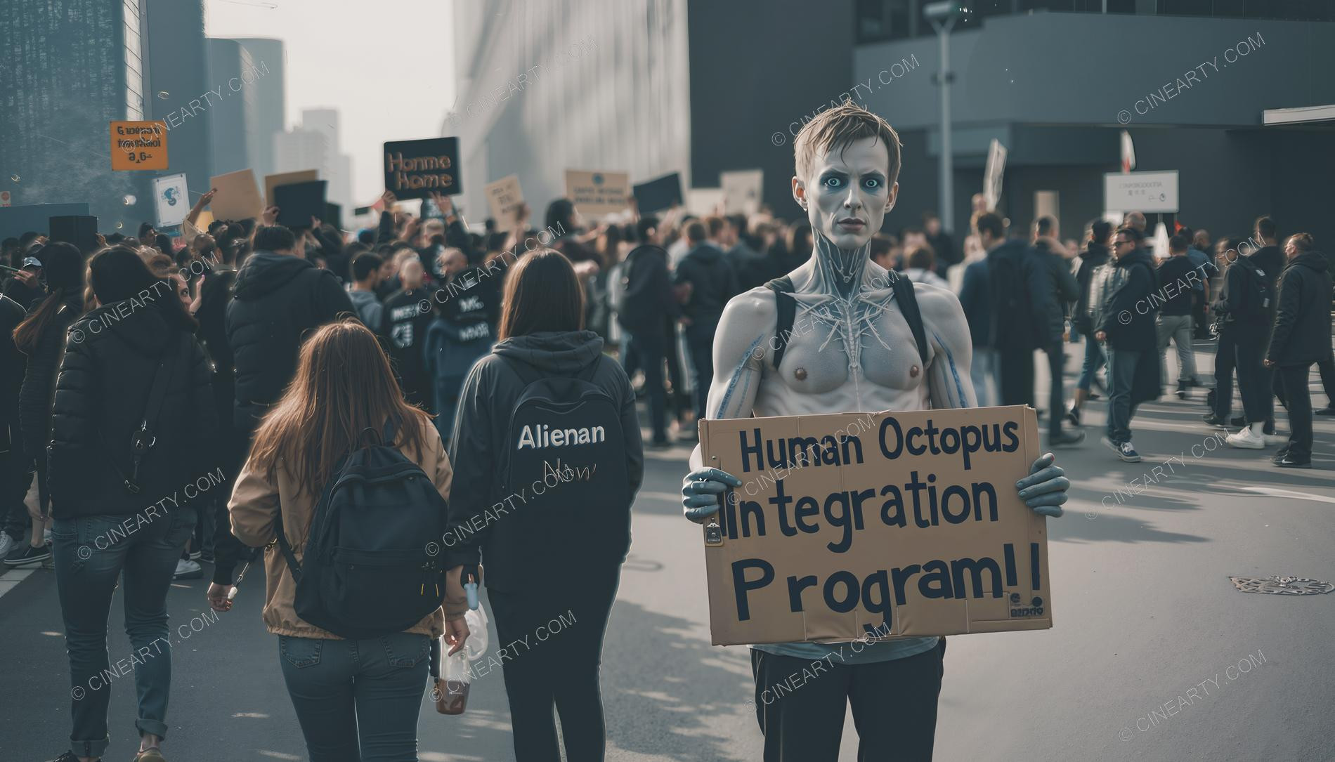 Aliens Assimilated into Society 44917