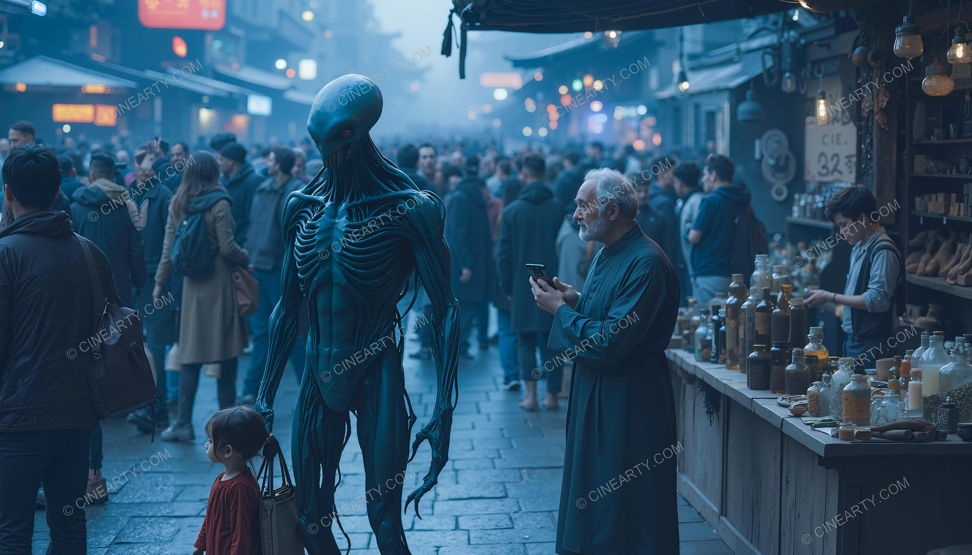 Aliens Assimilated into Society 26909