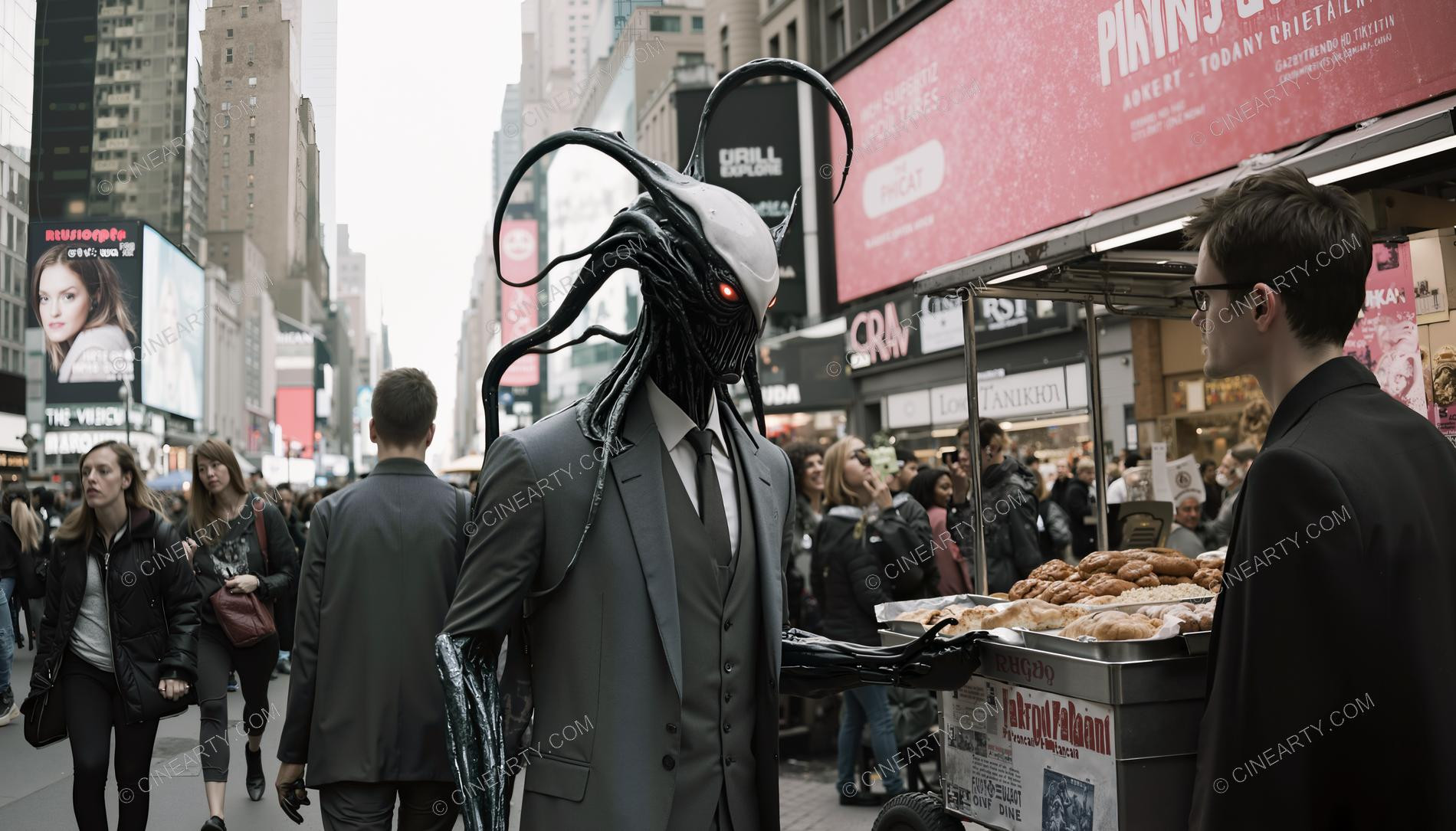 Aliens Assimilated into Society 72701