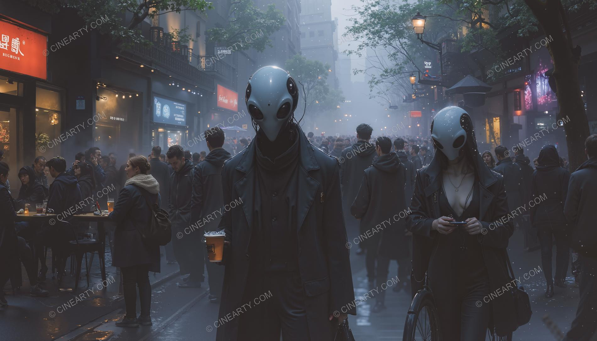 Aliens Assimilated into Society 62392