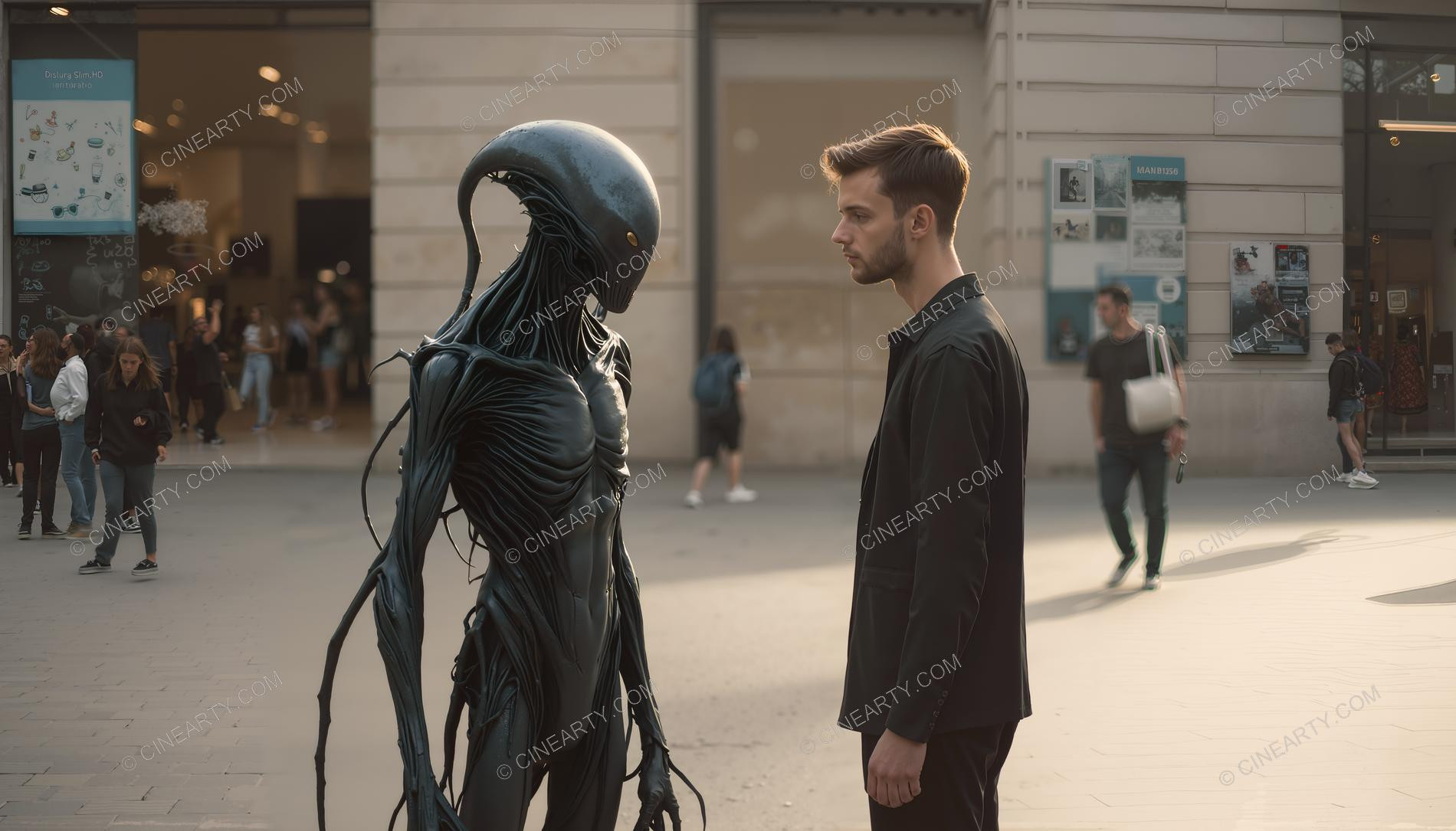 Aliens Assimilated into Society 89834