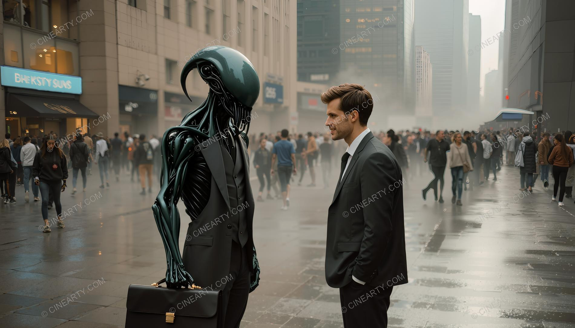 Aliens Assimilated into Society 10143