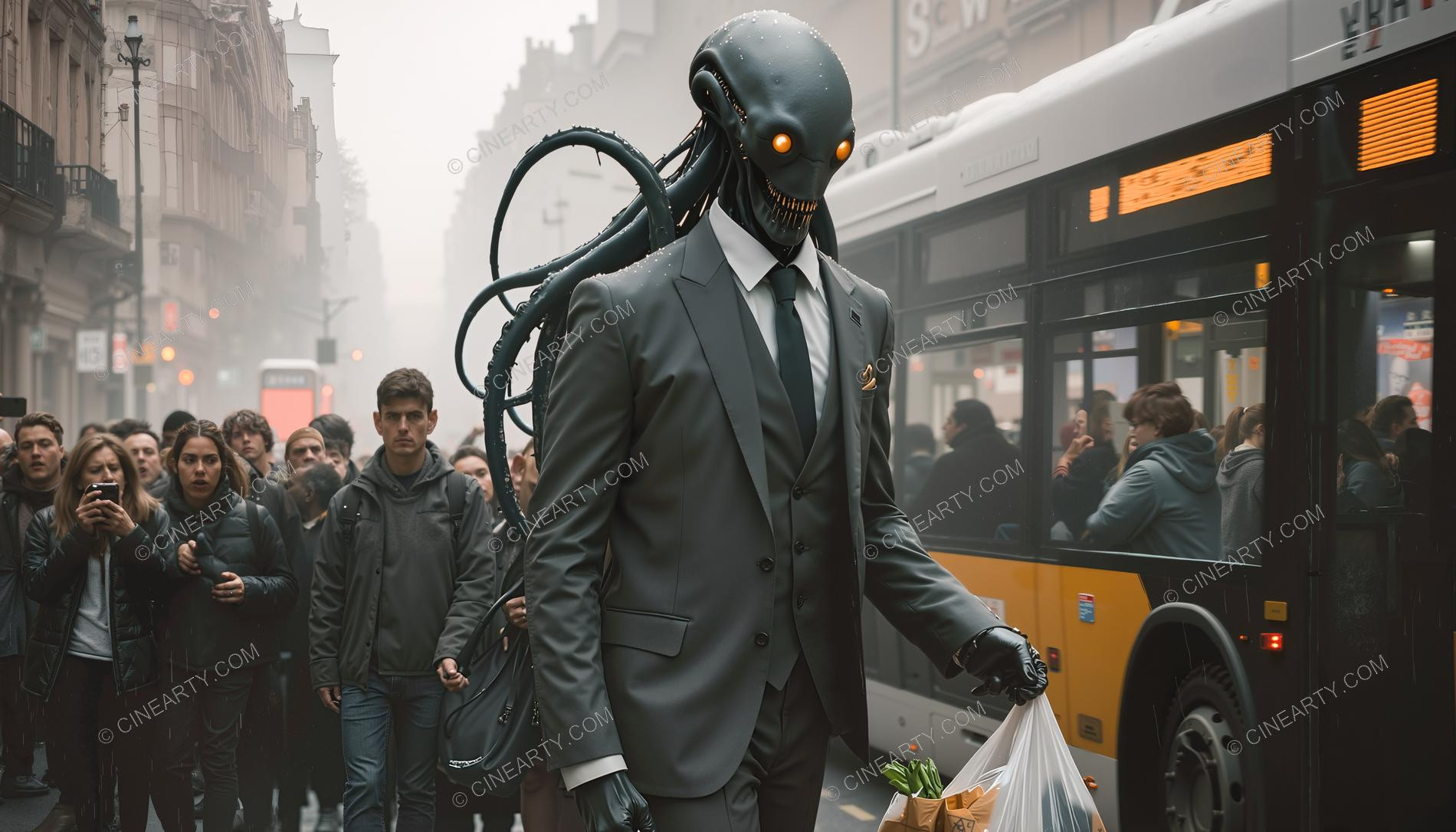 Aliens Assimilated into Society 82787