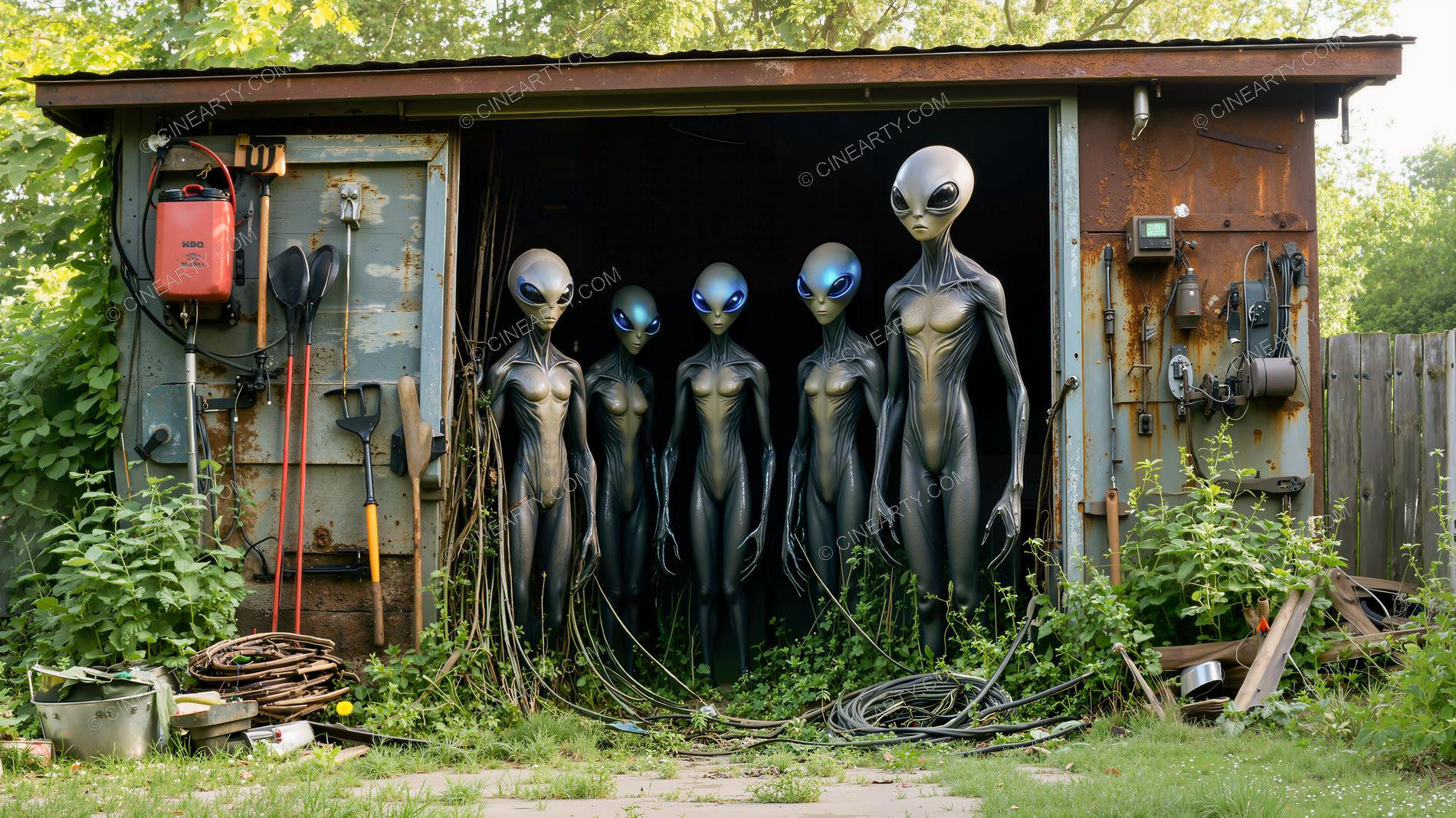 Classic Alien Humanoids 30767