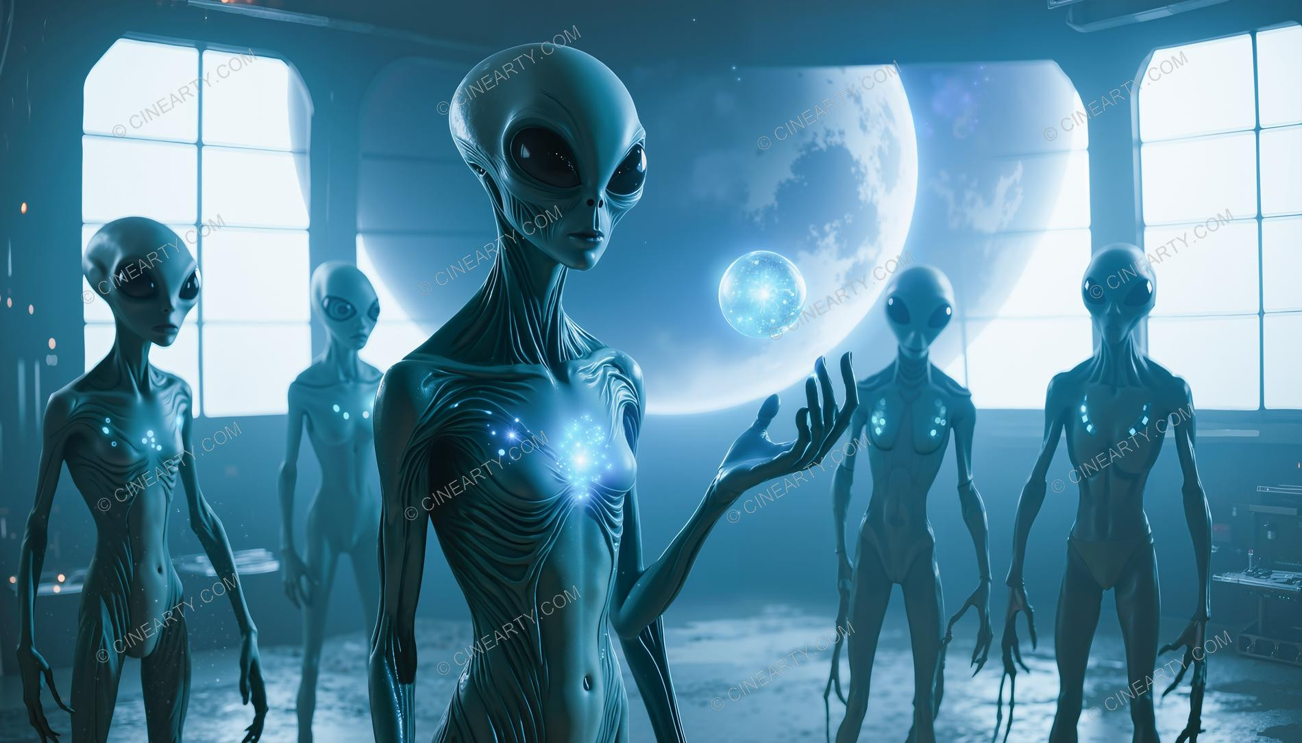 Classic Alien Humanoids 34649