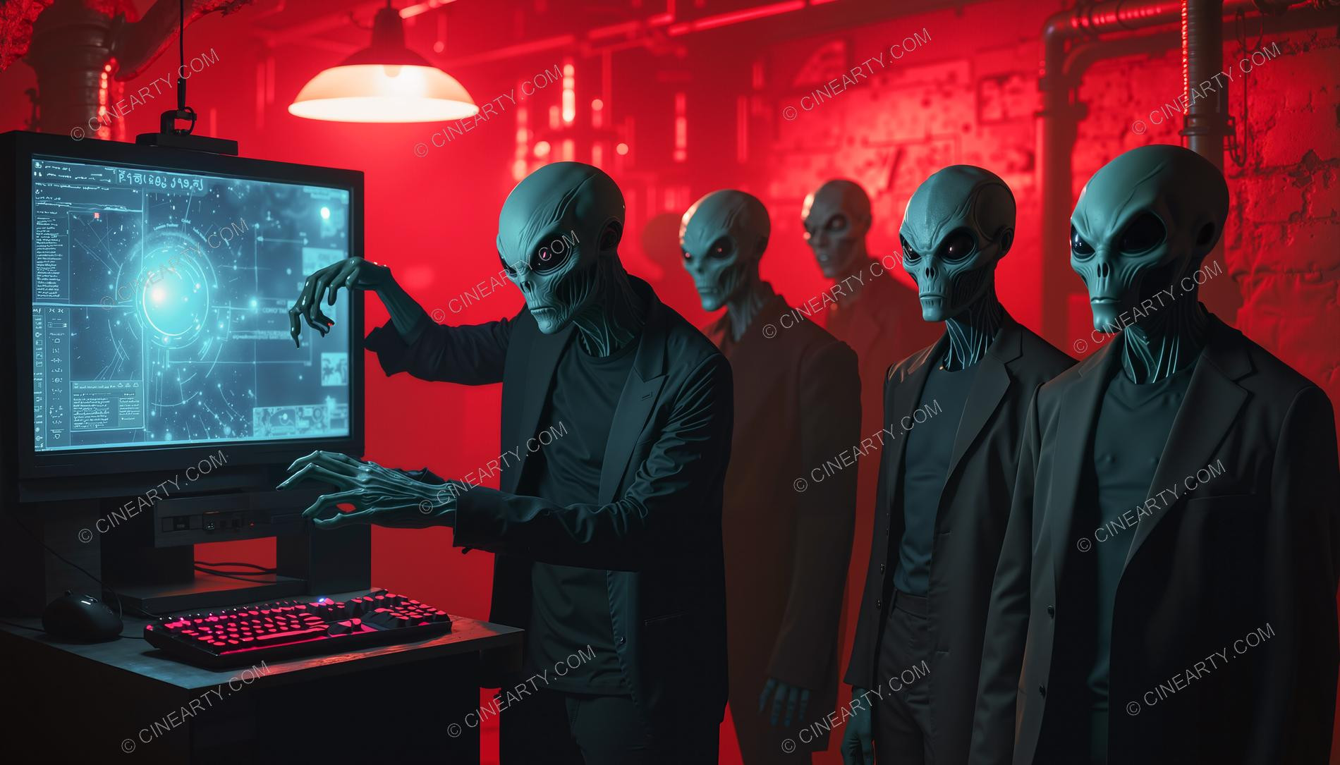 Classic Alien Humanoids 95773