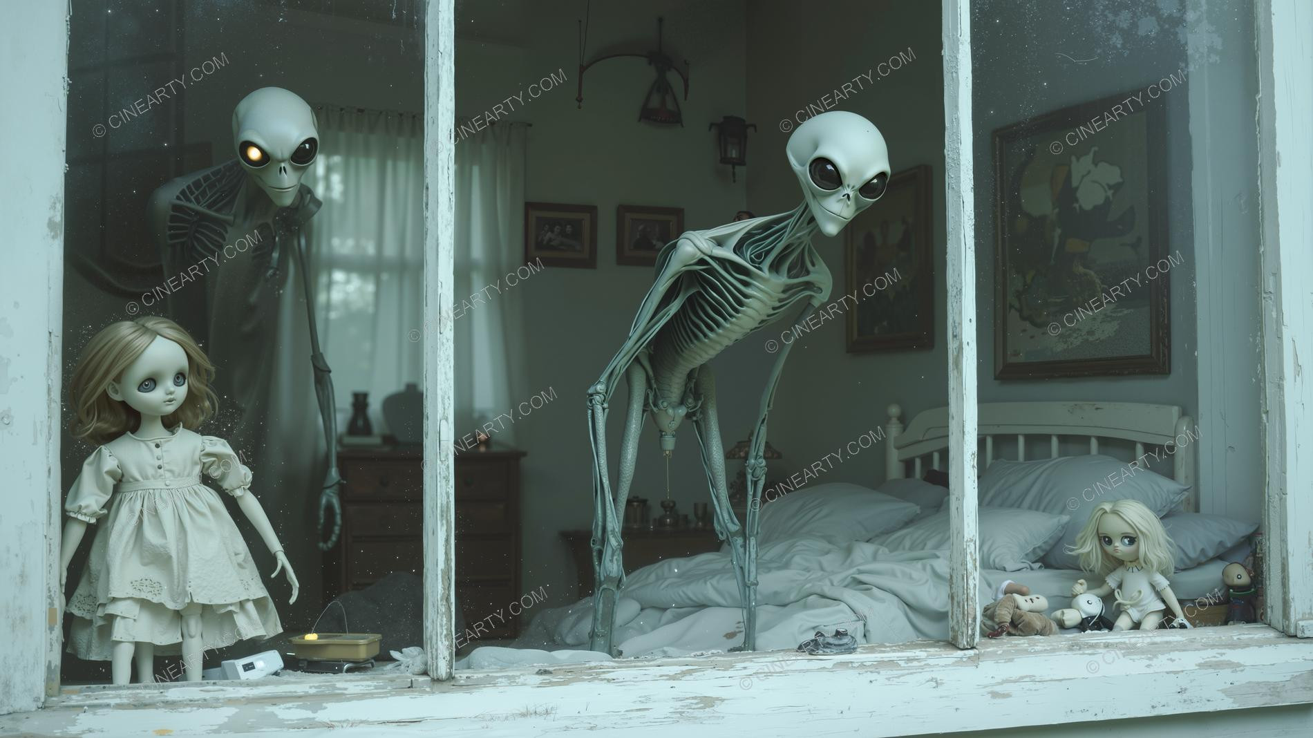 Classic Alien Humanoids 25424