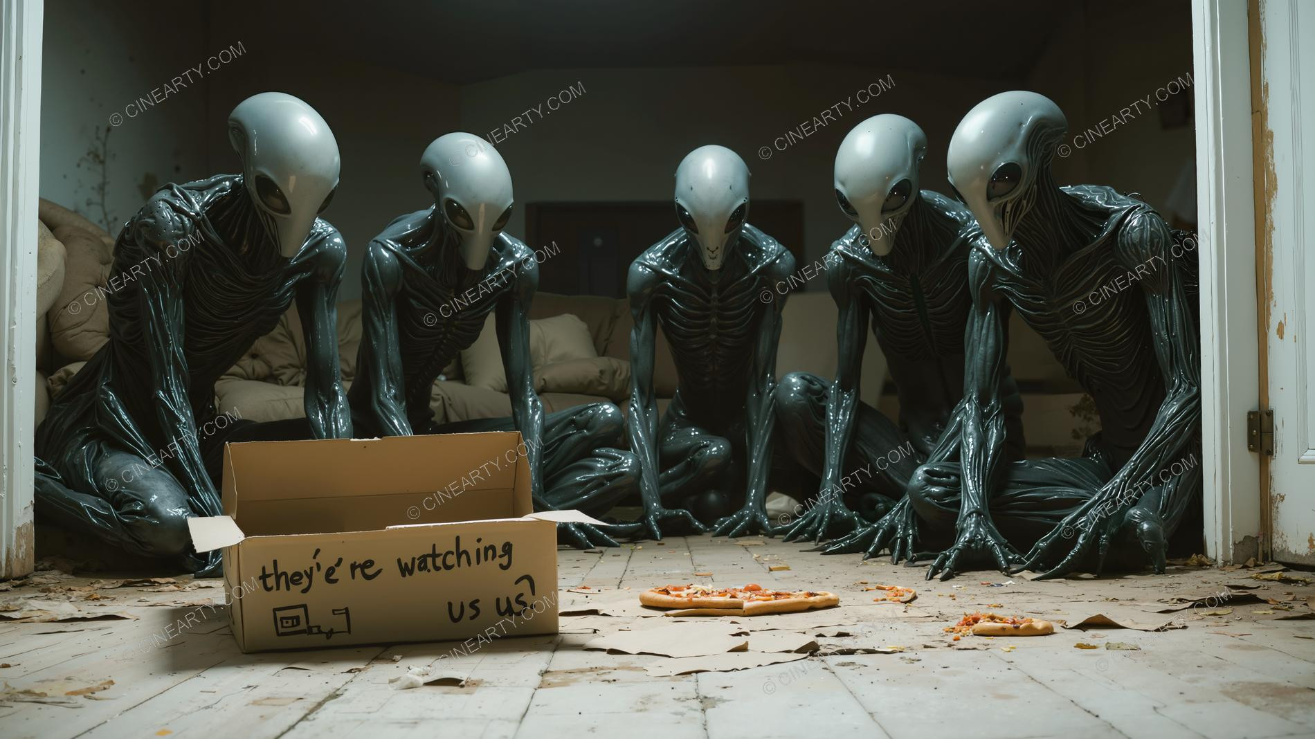 Classic Alien Humanoids (Cinematographic) 52851