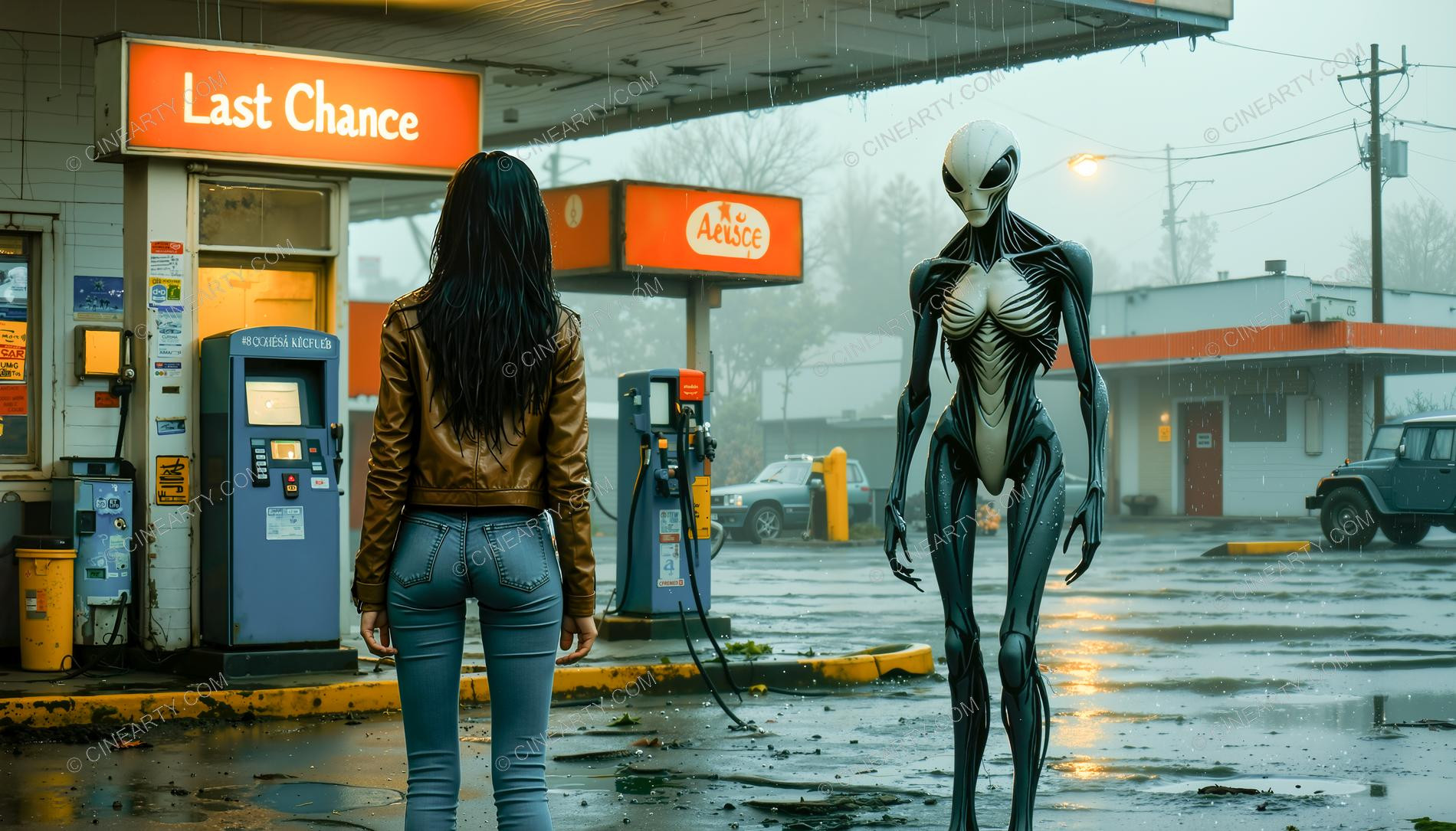 Classic Alien Humanoids (Cinematographic) 73618