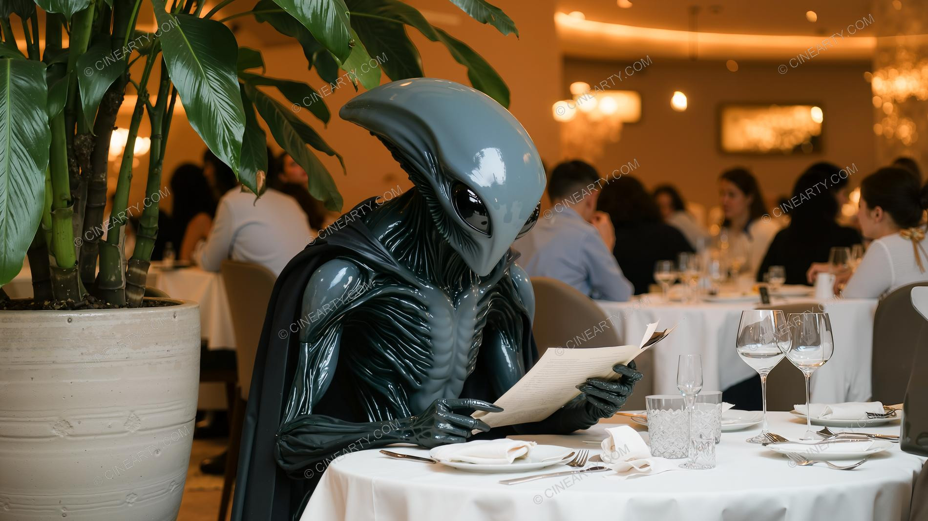 Classic Aliens Assimilated into Society 19439