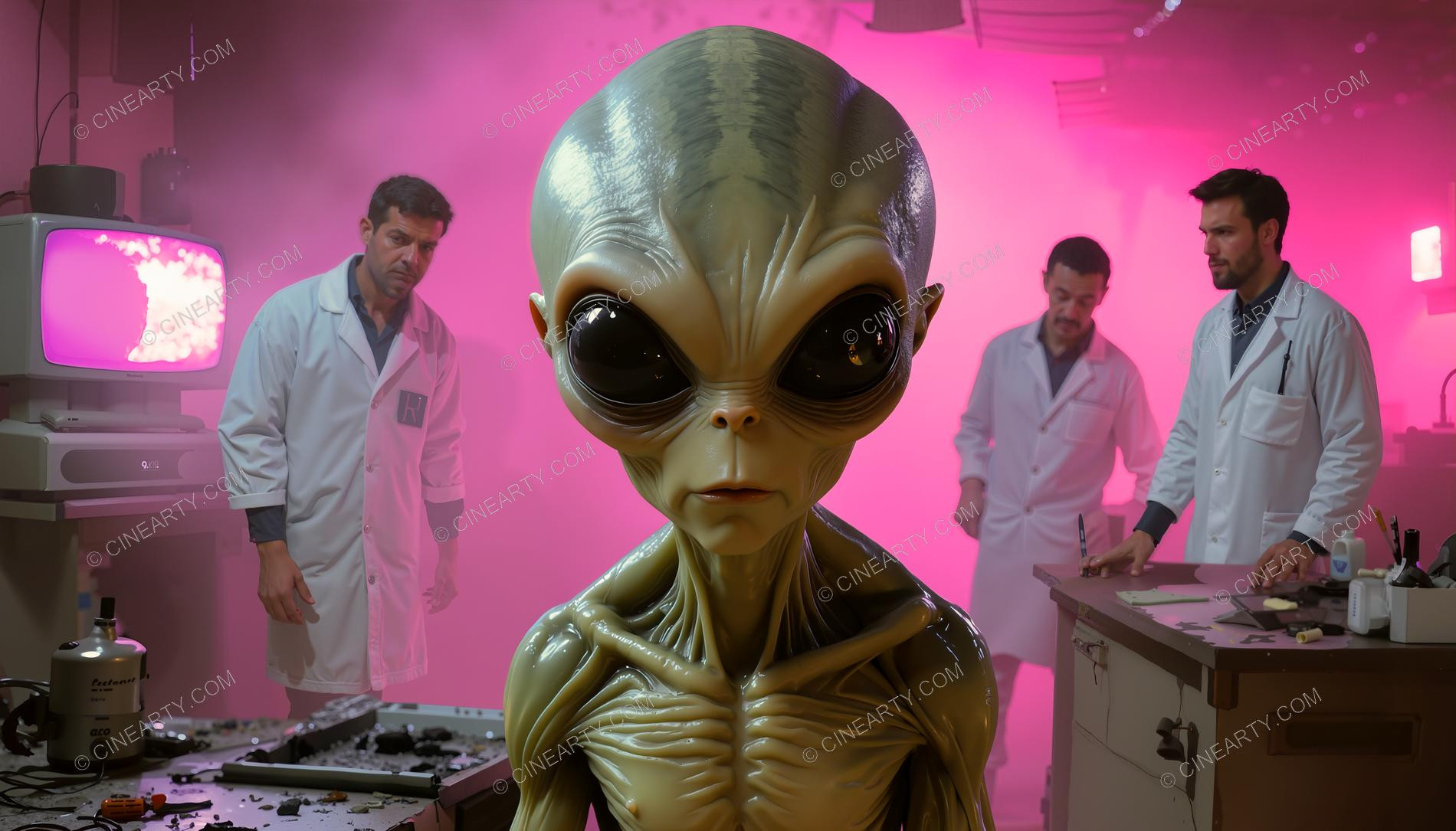 Humans and Aliens Cooperate in a Laboratory 63367