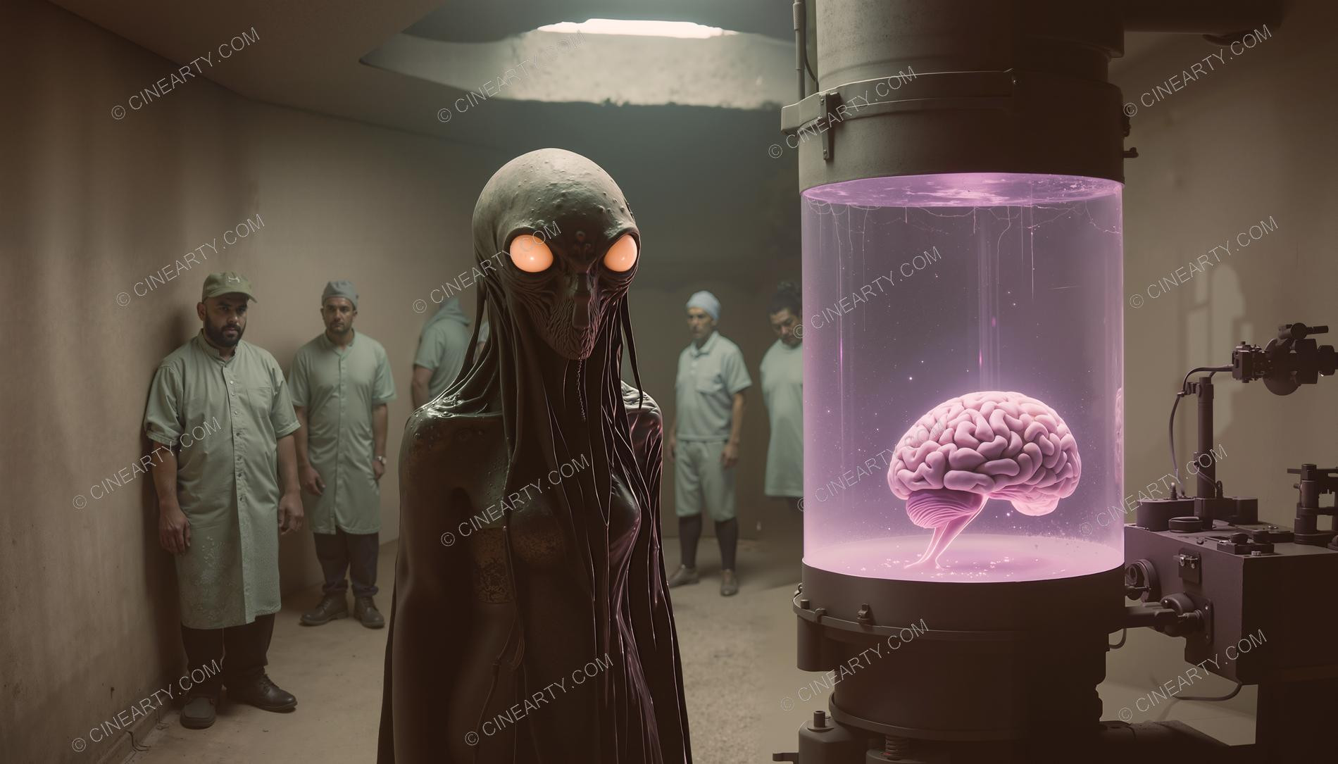 Humans and Aliens Cooperate in a Laboratory 42118