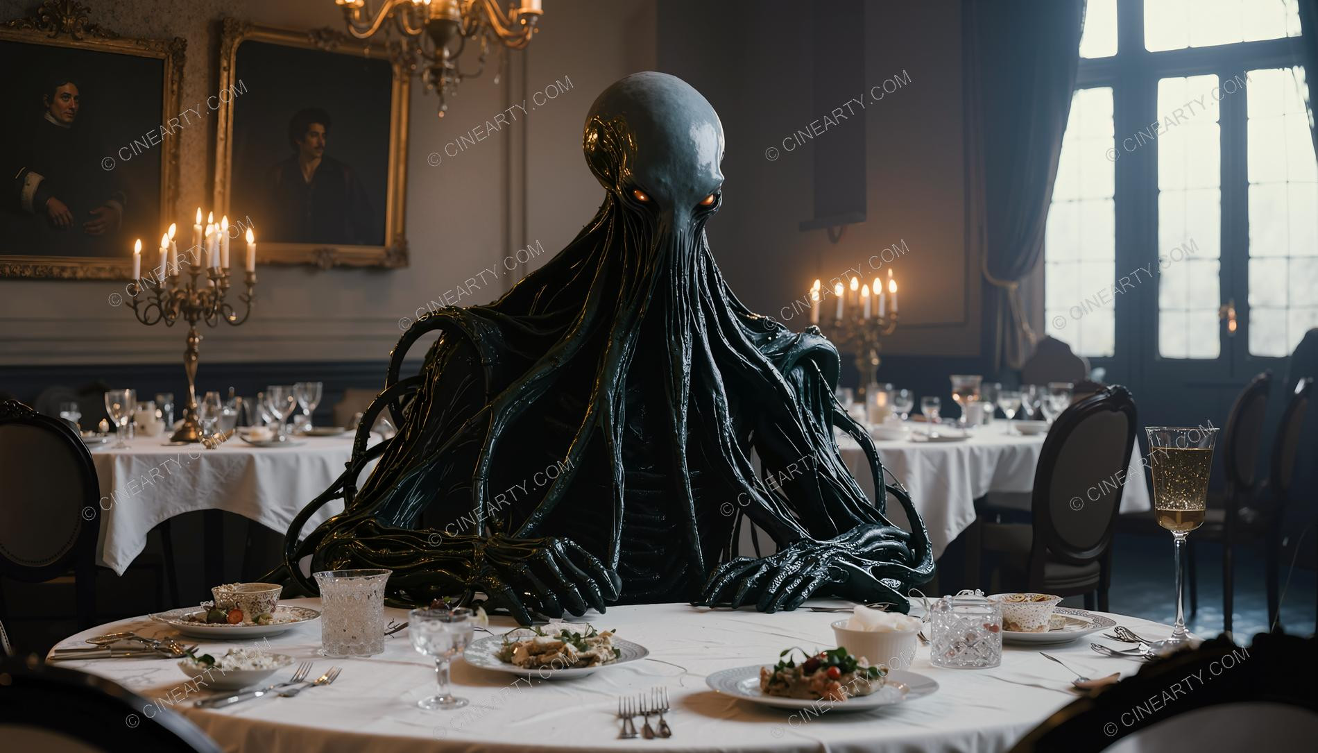 Octopus-like Alien Humanoids 53073