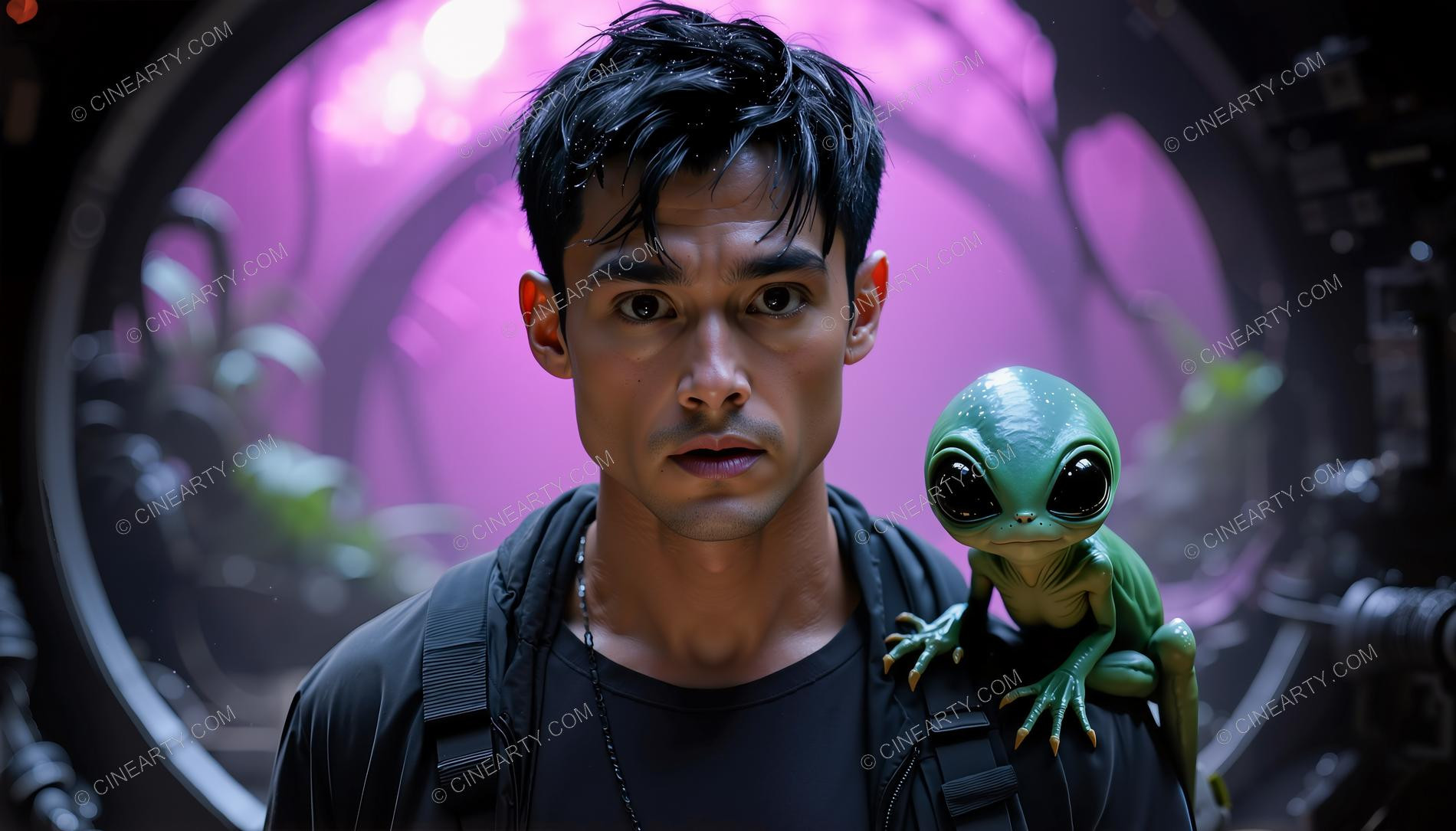 Small Green Aliens 25426