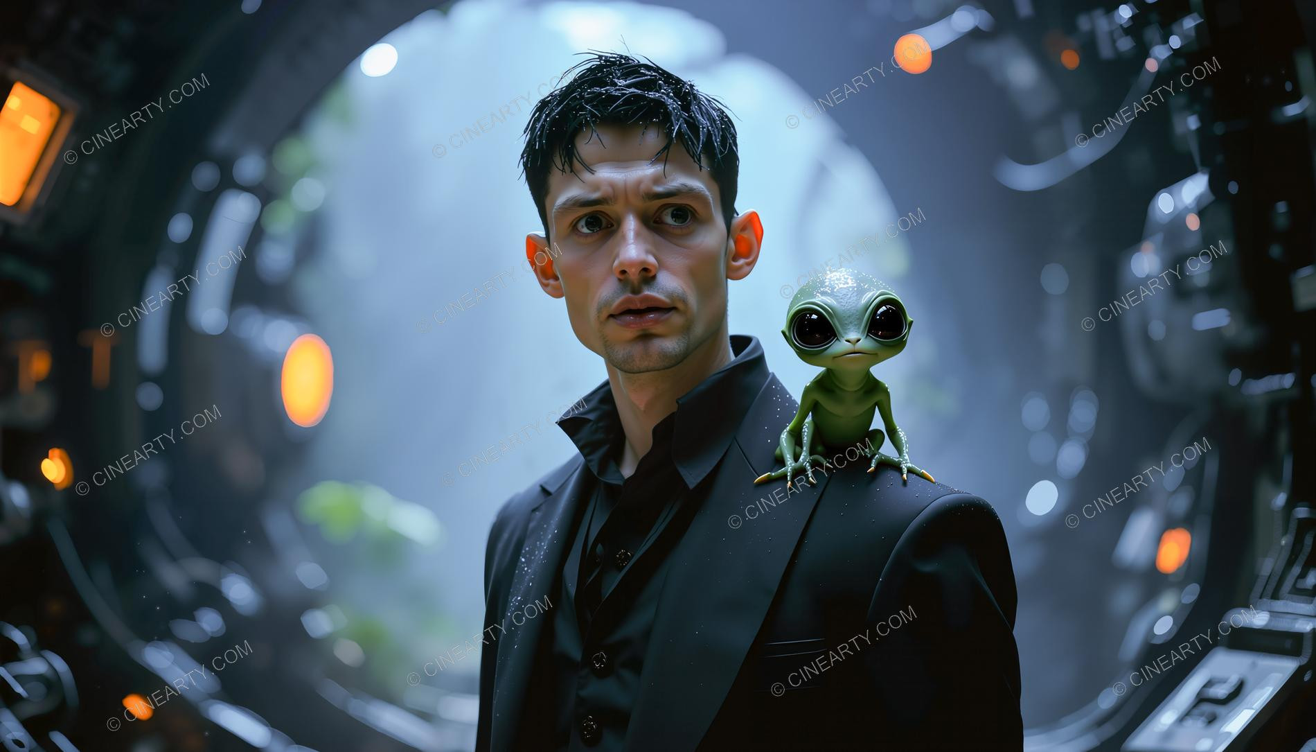 Small Green Aliens 16164