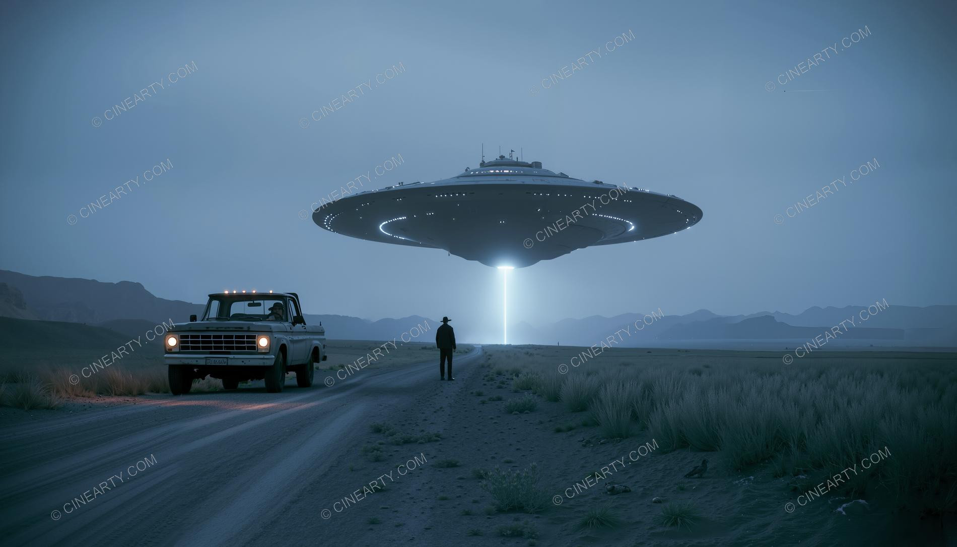 Flying Saucer in Out-of-the-way Place 89639