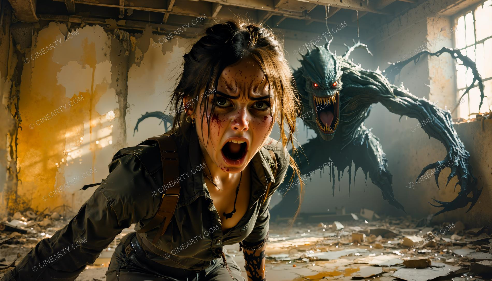 Beauty and Magical Beings on the Background 15754