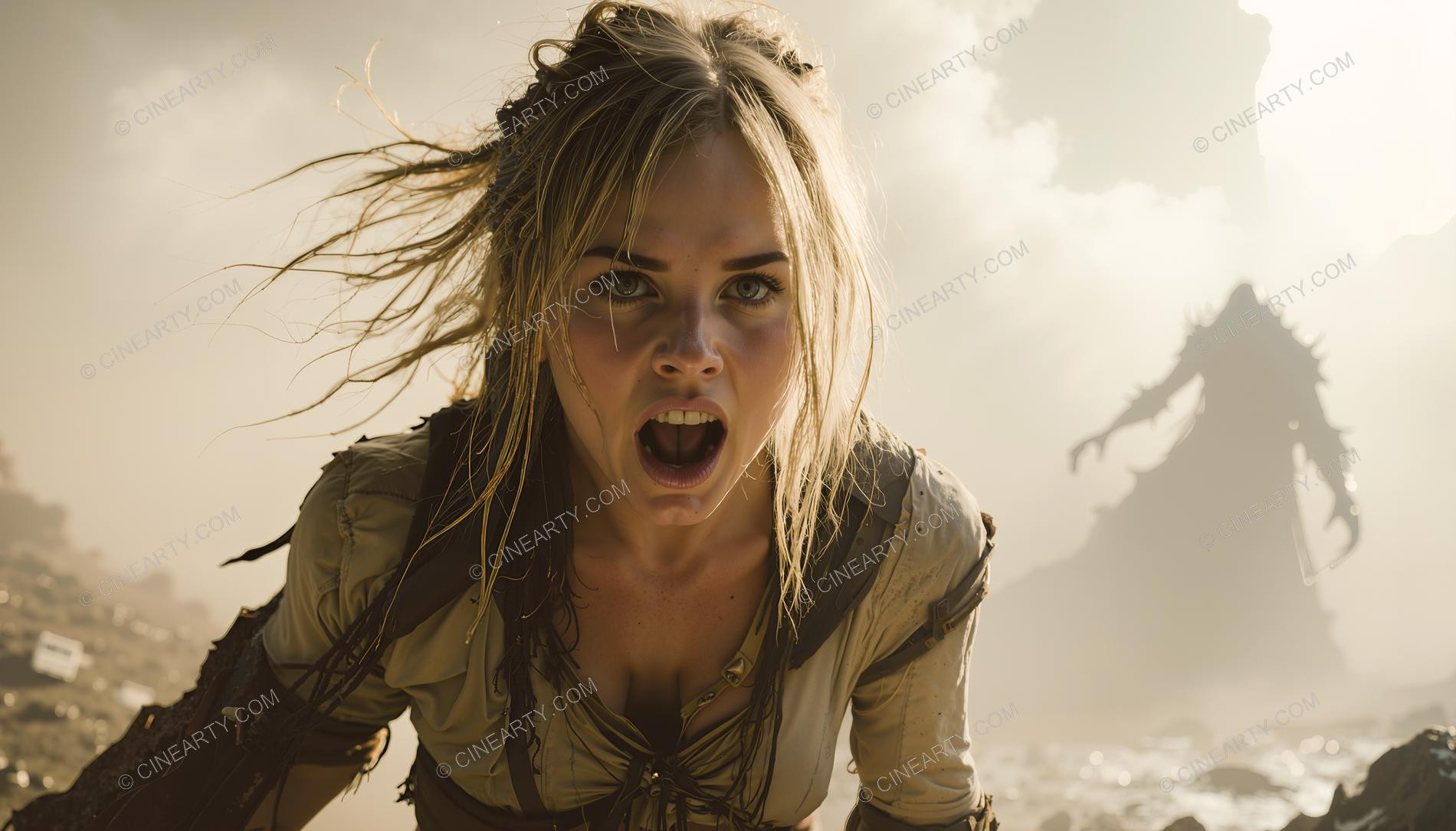 Beauty and Magical Beings on the Background 49383