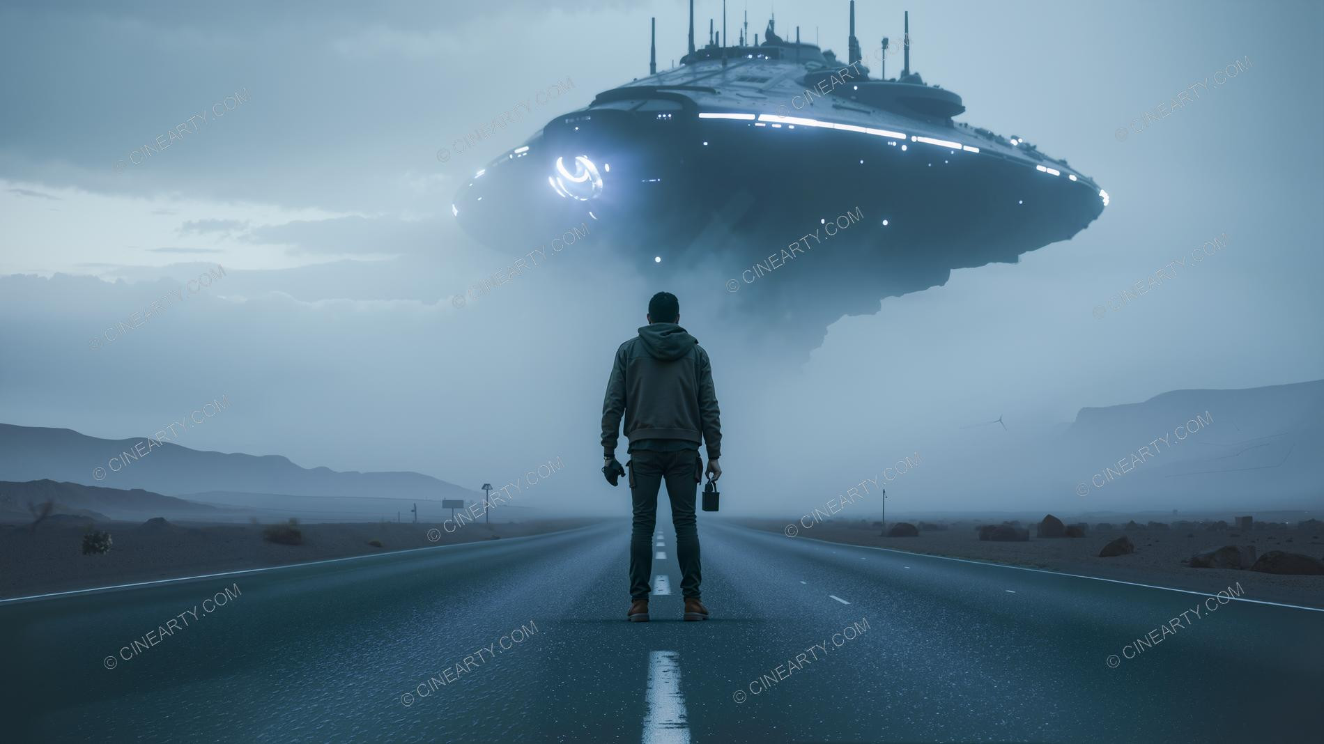 Spaceship Arrived on the Earth 29600