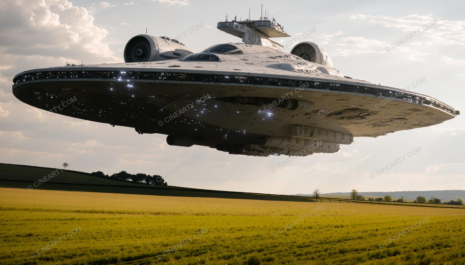 Spaceship Arrived on the Earth 85753