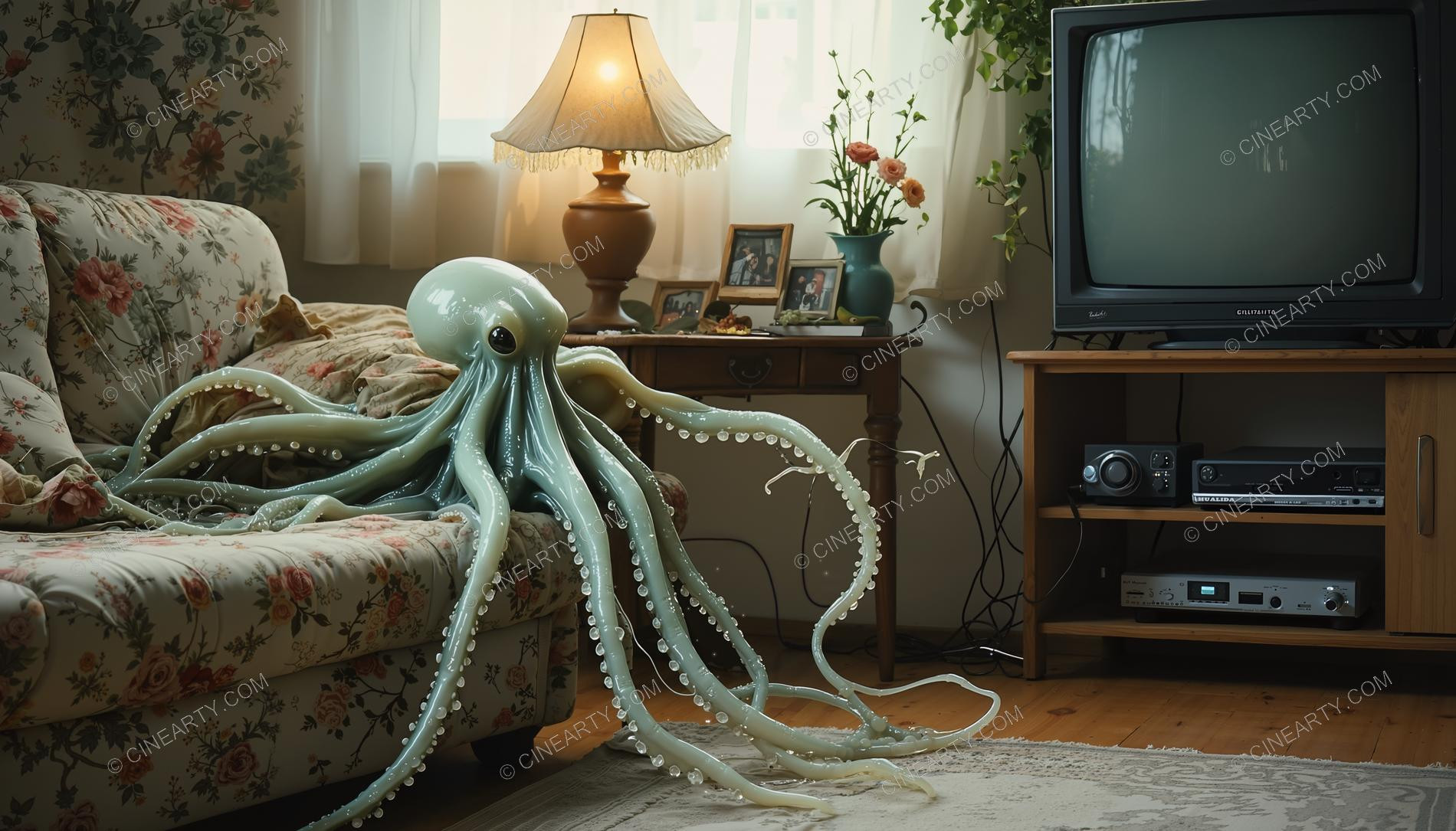 Alien Cephalopod in Your Home 33451