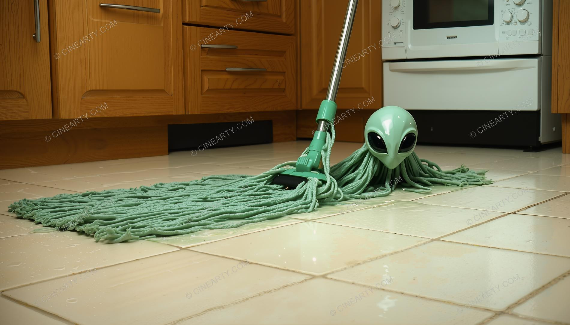 Alien Cephalopod in Your Home 41821