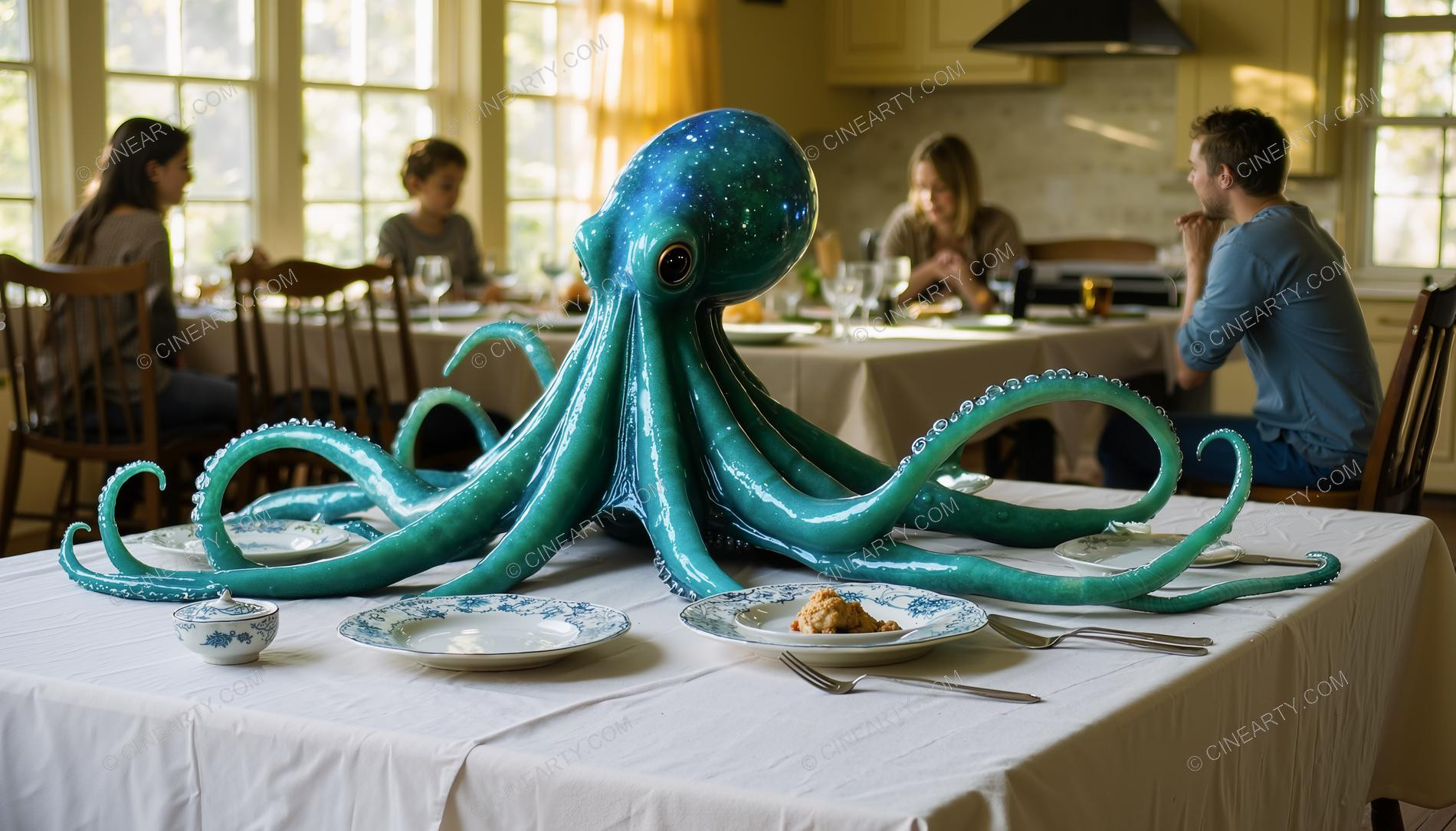Alien Cephalopod in Your Home 17829