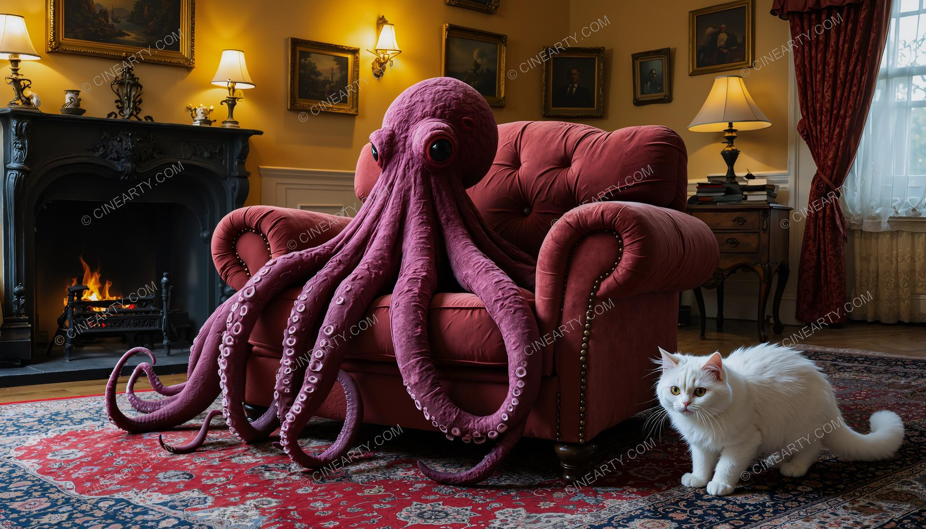 Alien Cephalopod in Your Home 01092