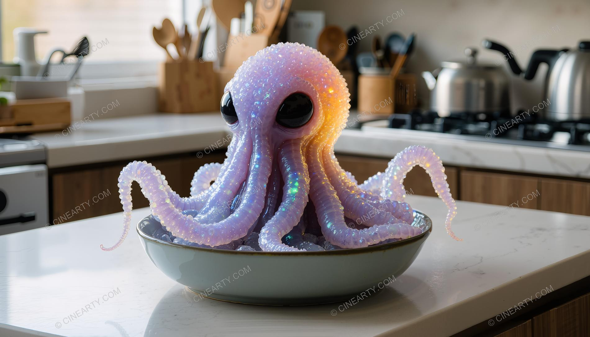 Alien Cephalopod in Your Home 95260
