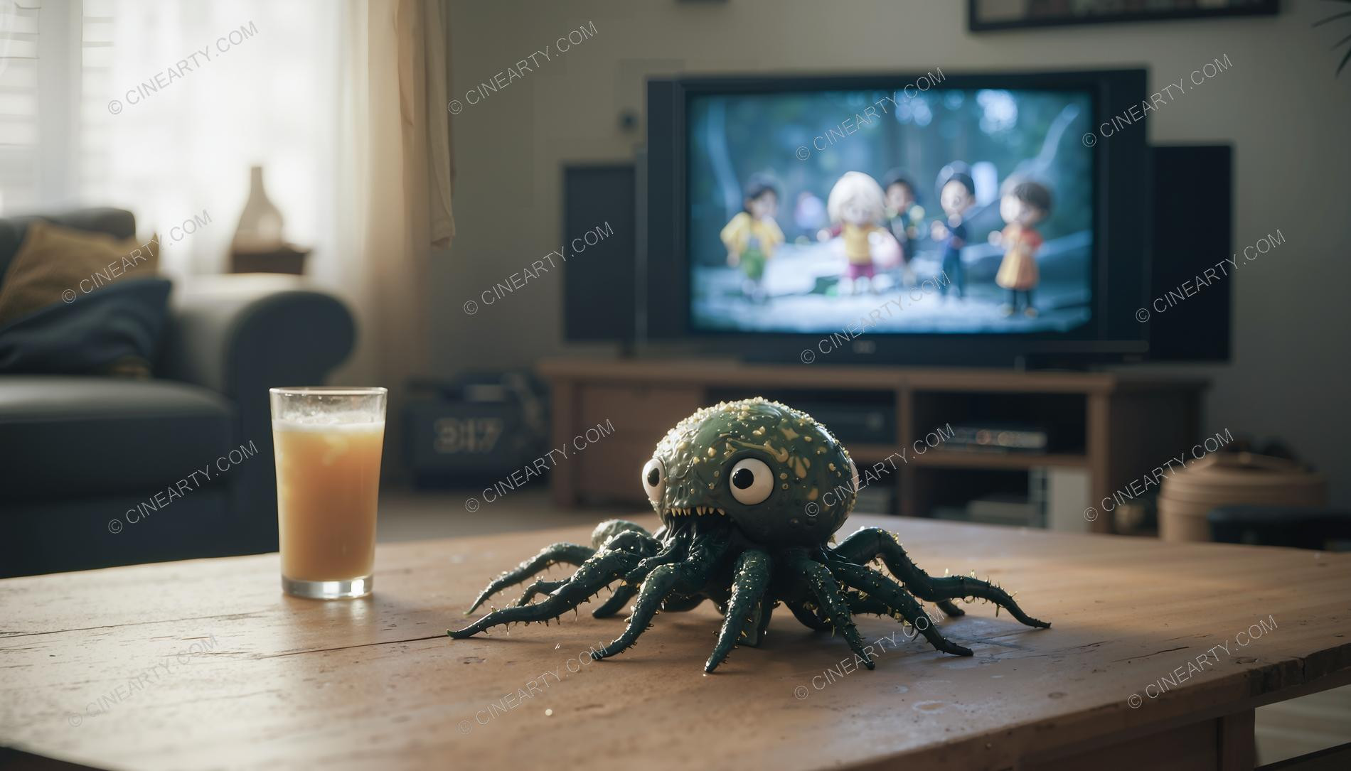 Alien Cephalopod in Your Home 59023