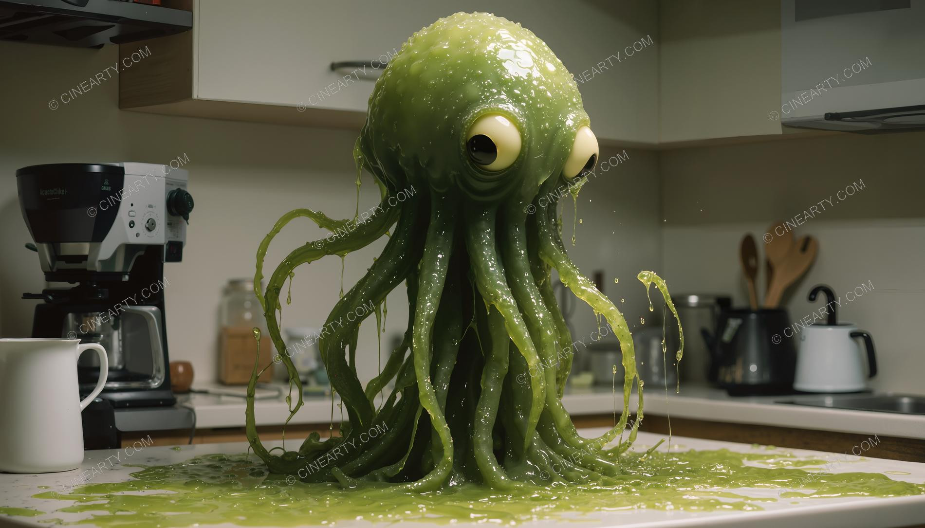Alien Cephalopod in Your Home 80817