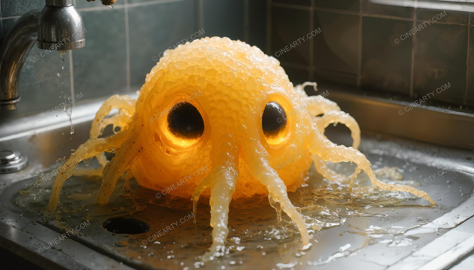 Alien Cephalopod in Your Home 10580