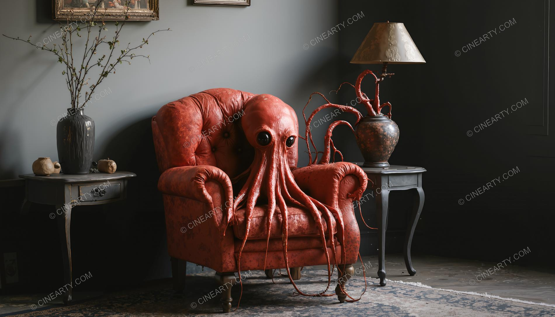Alien Cephalopod in Your Home 03905