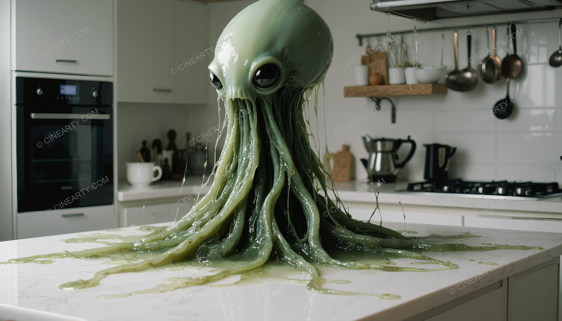 Alien Cephalopod in Your Home 15217