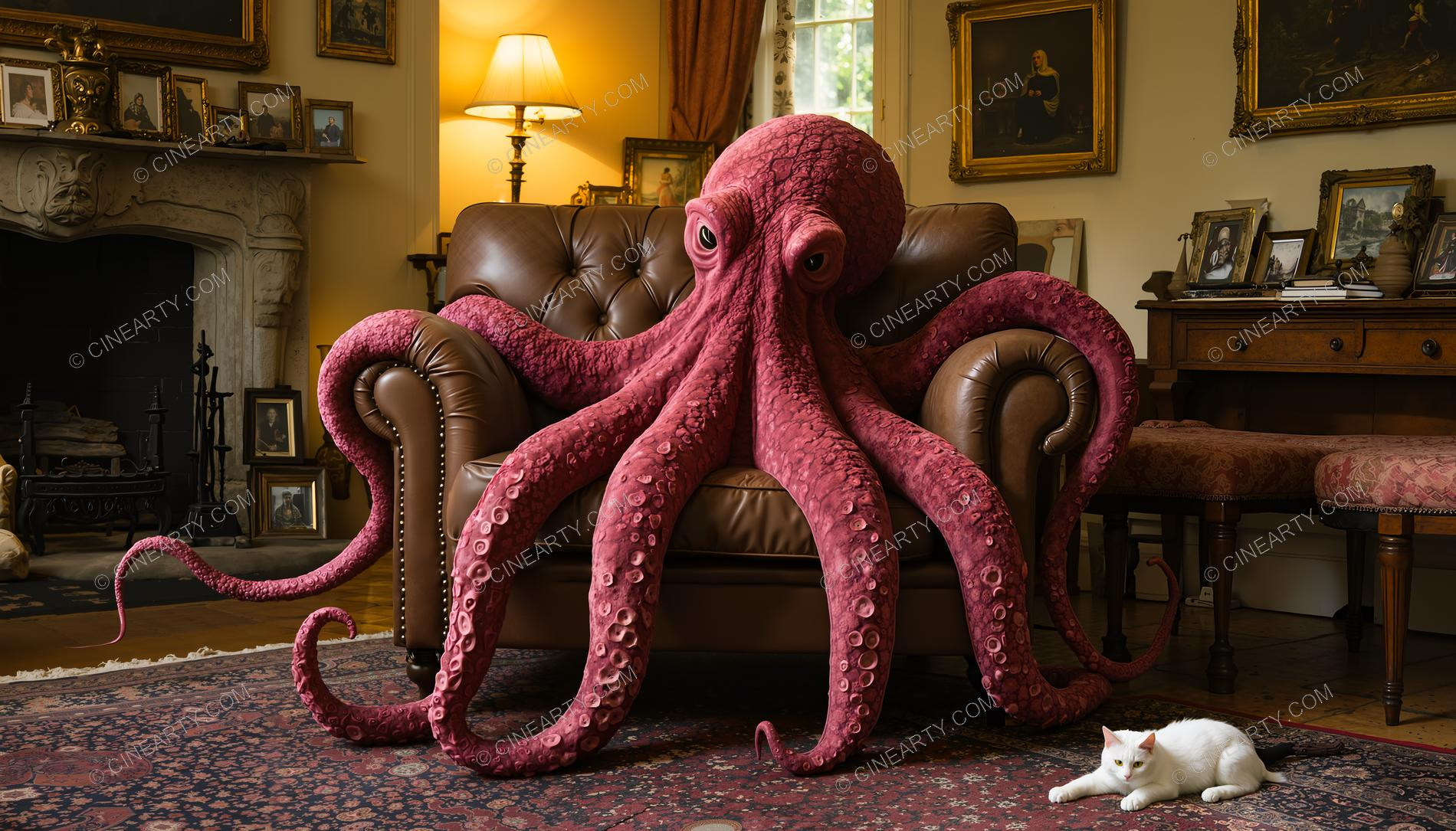 Alien Cephalopod in Your Home 93793