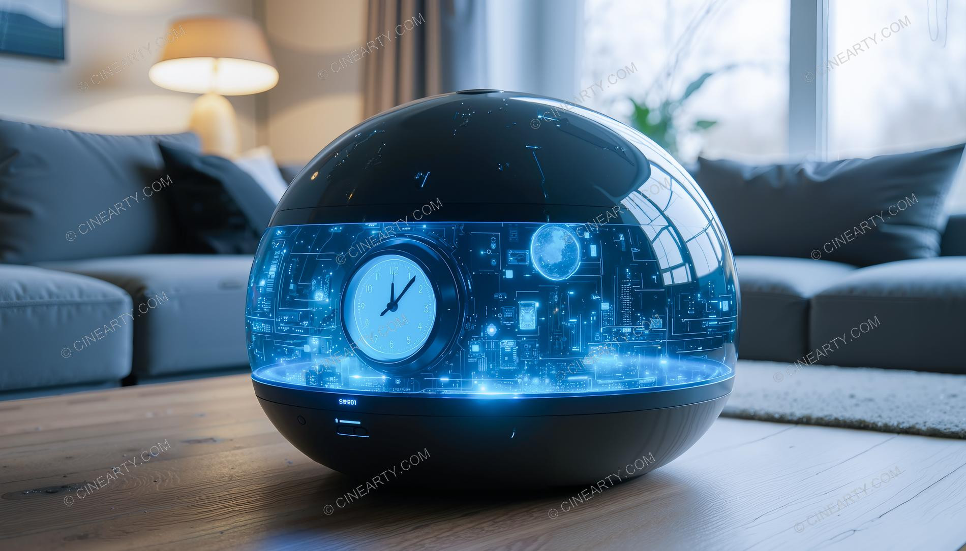 Aliens Disguise As Clock 30464