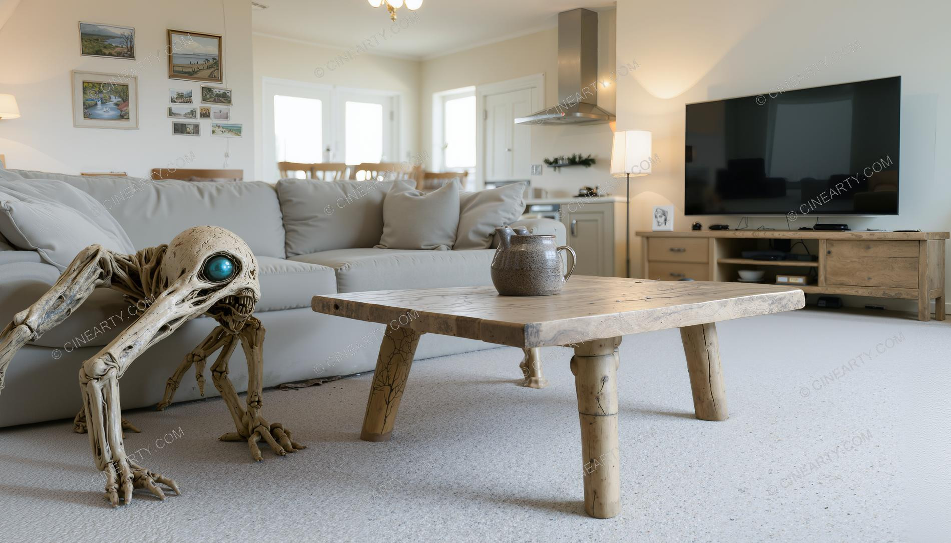 Aliens Disguise As Coffe Table 11109